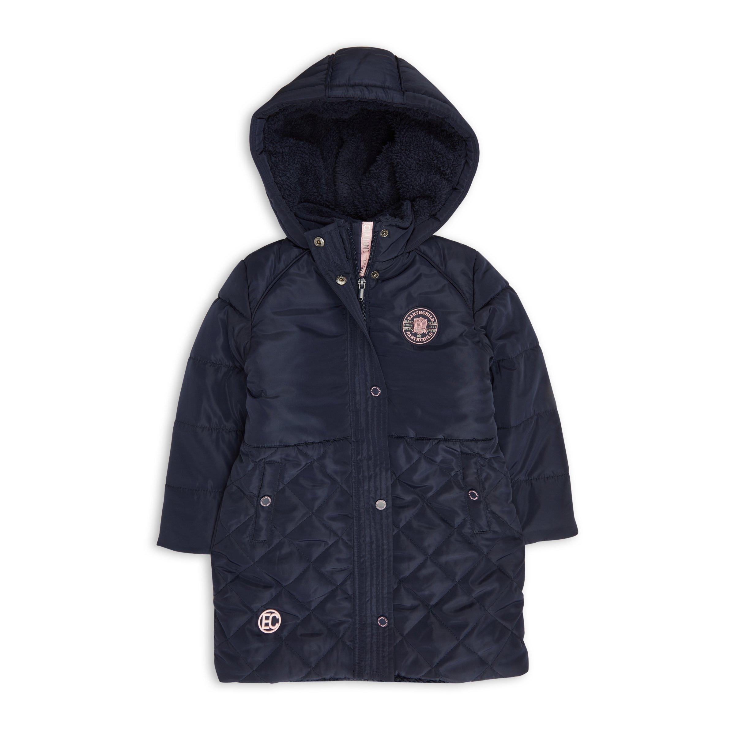 Kid Girls Navy Jacket 3136400 Earthchild