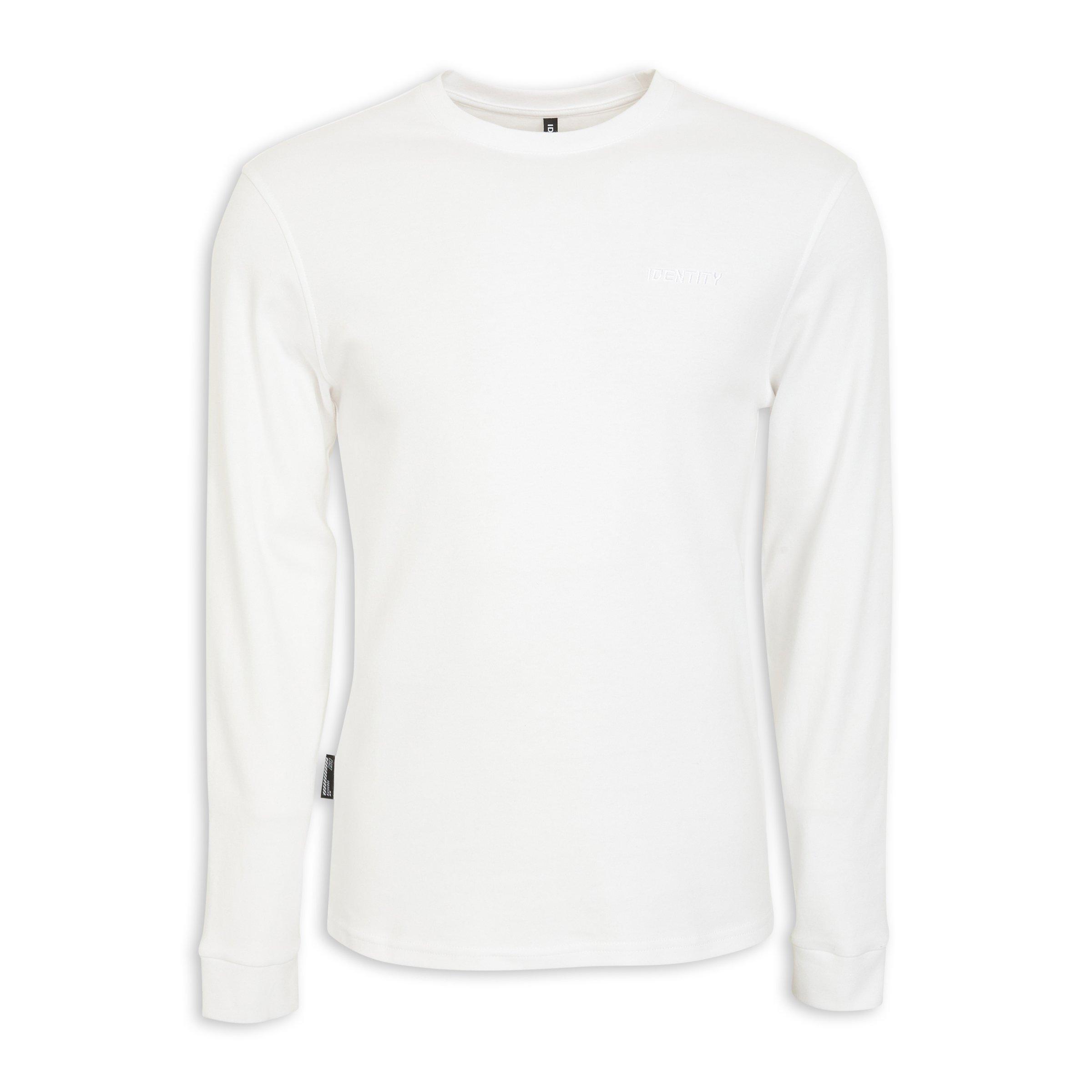 Plain White Long Sleeve T-shirt