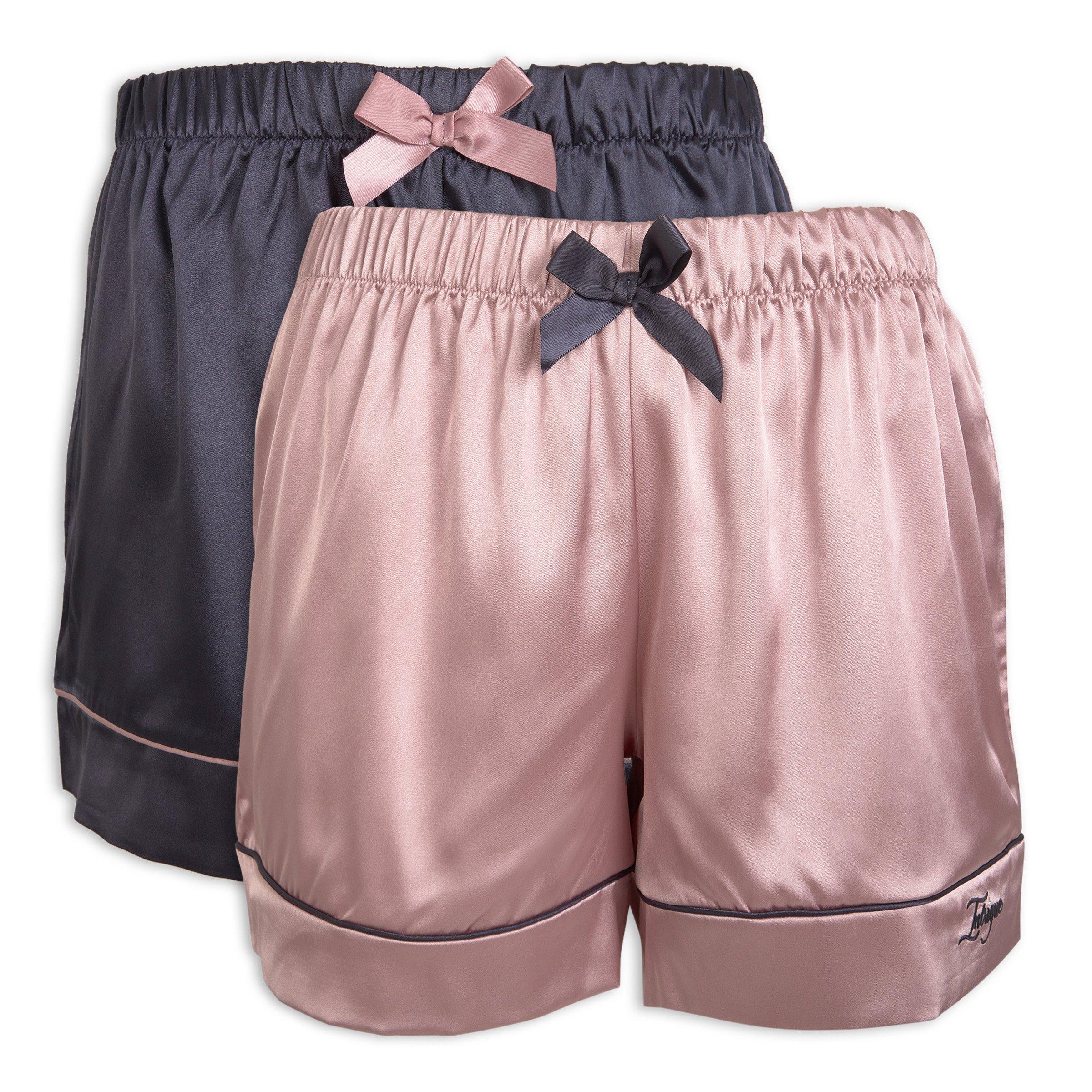 2-pack Satin Pyjama Shorts (3136968) | Intrigue