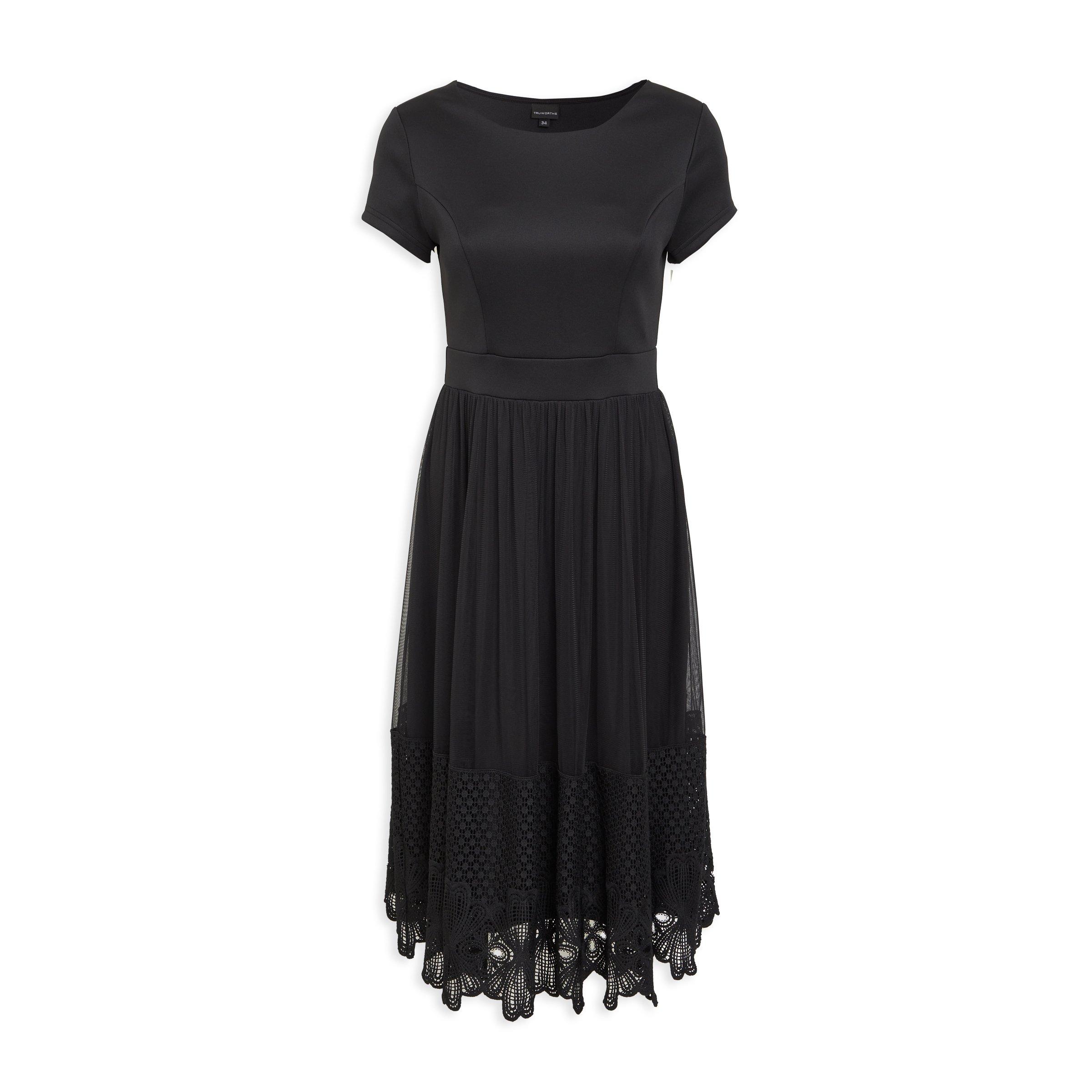 Black Fit & Flare Dress (3138029)