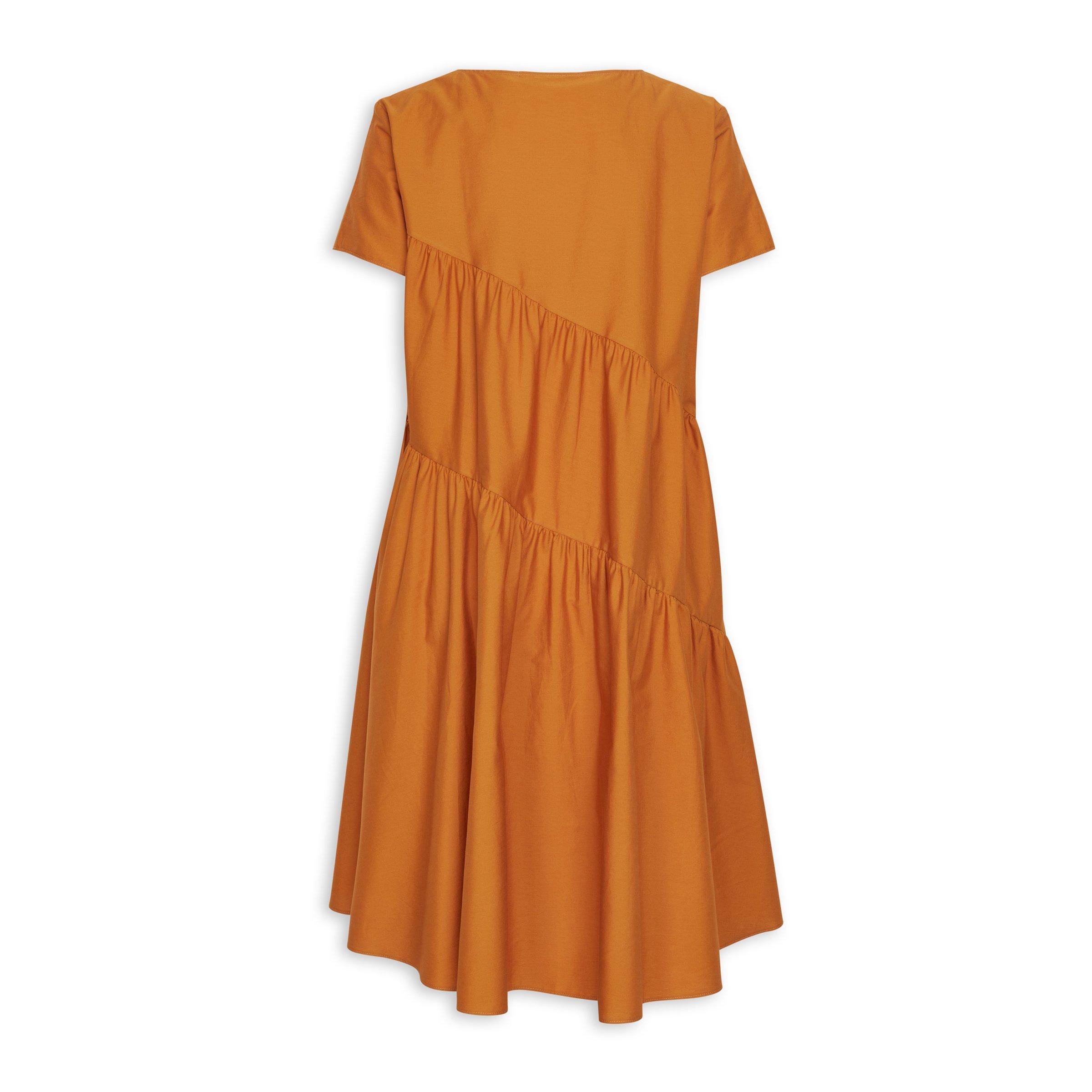 Orange Tiered Dress (3138044) | Ginger Mary