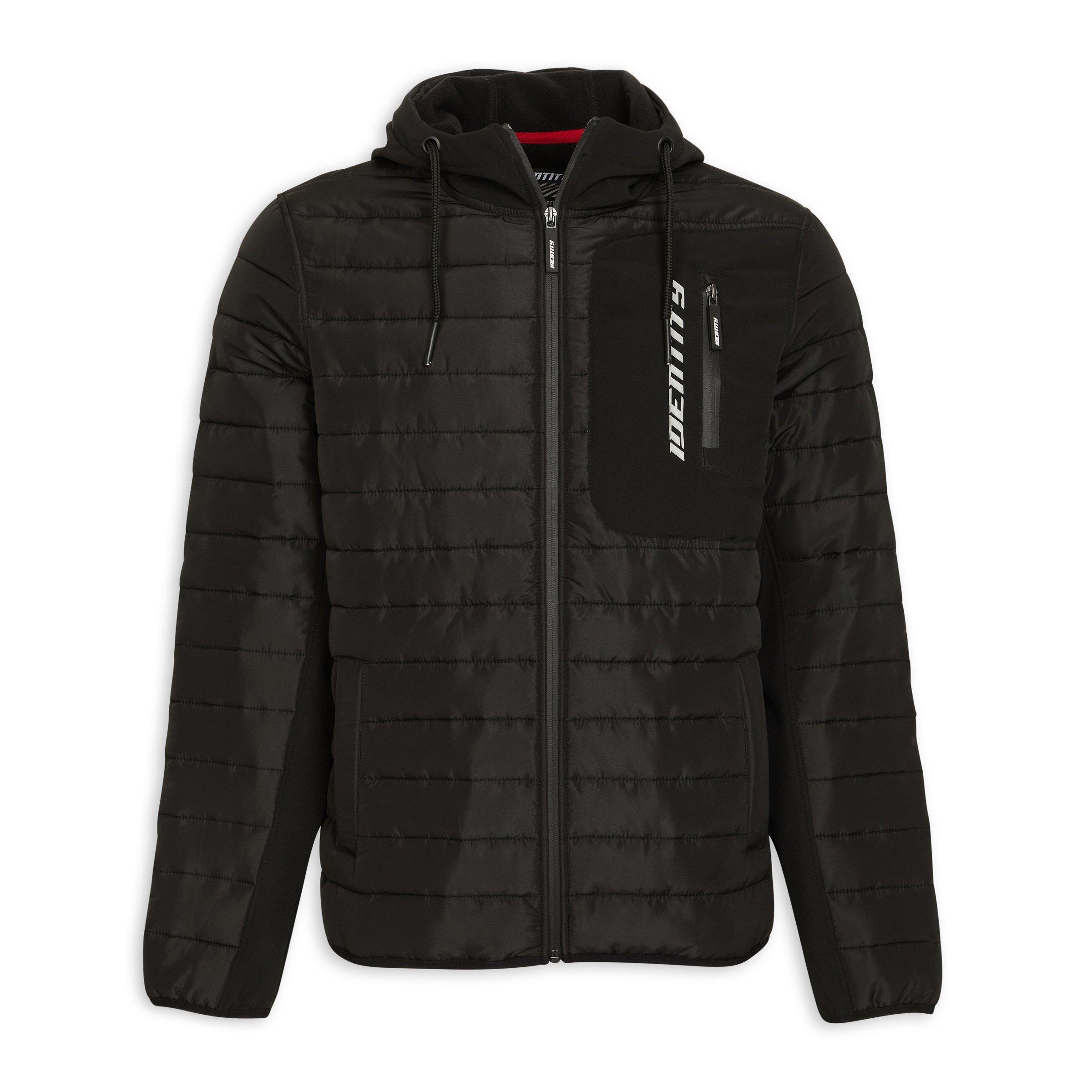 Black Zip-through Hoodie (3138100) | Identity
