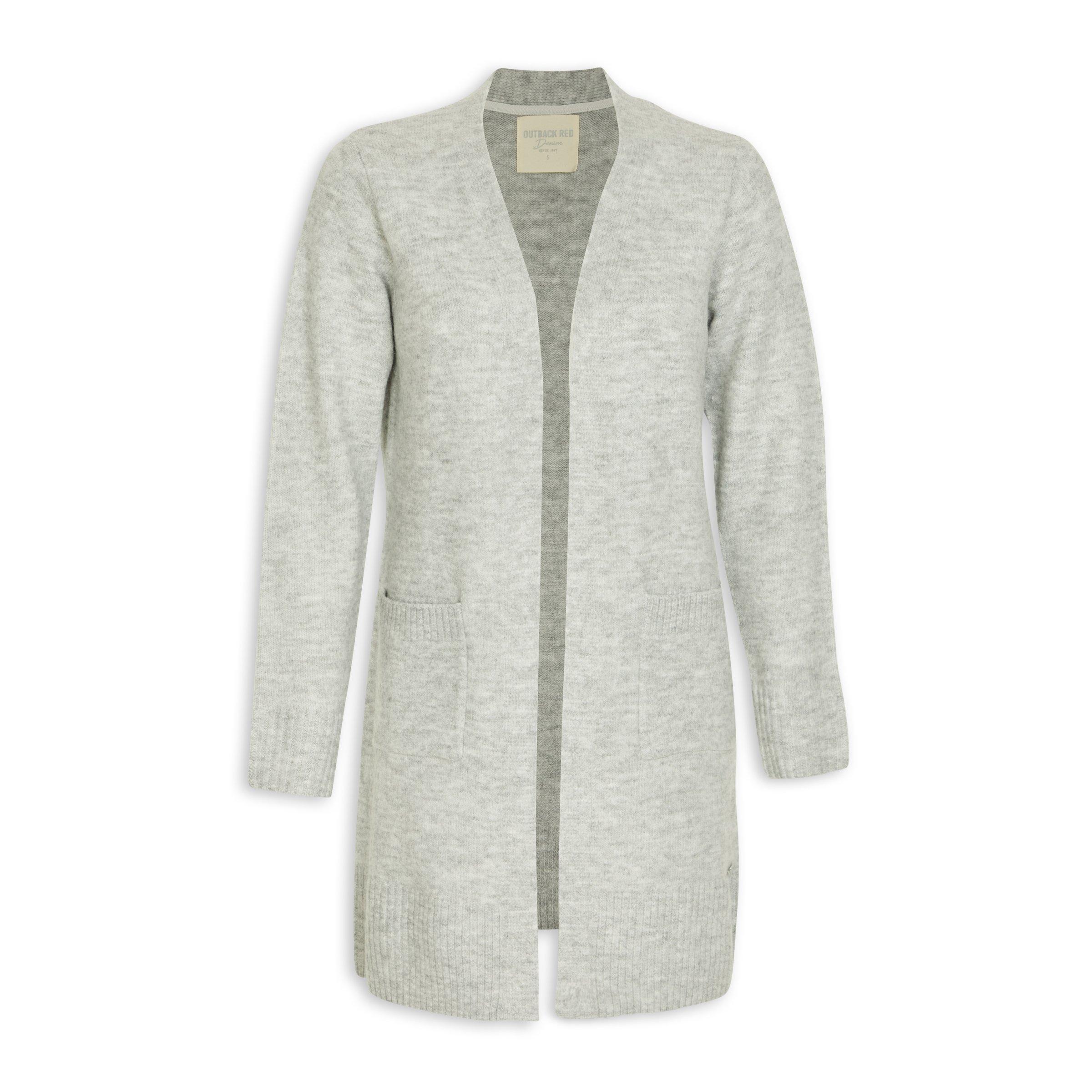 Grey Cardigan 3138482 OUTBACK RED
