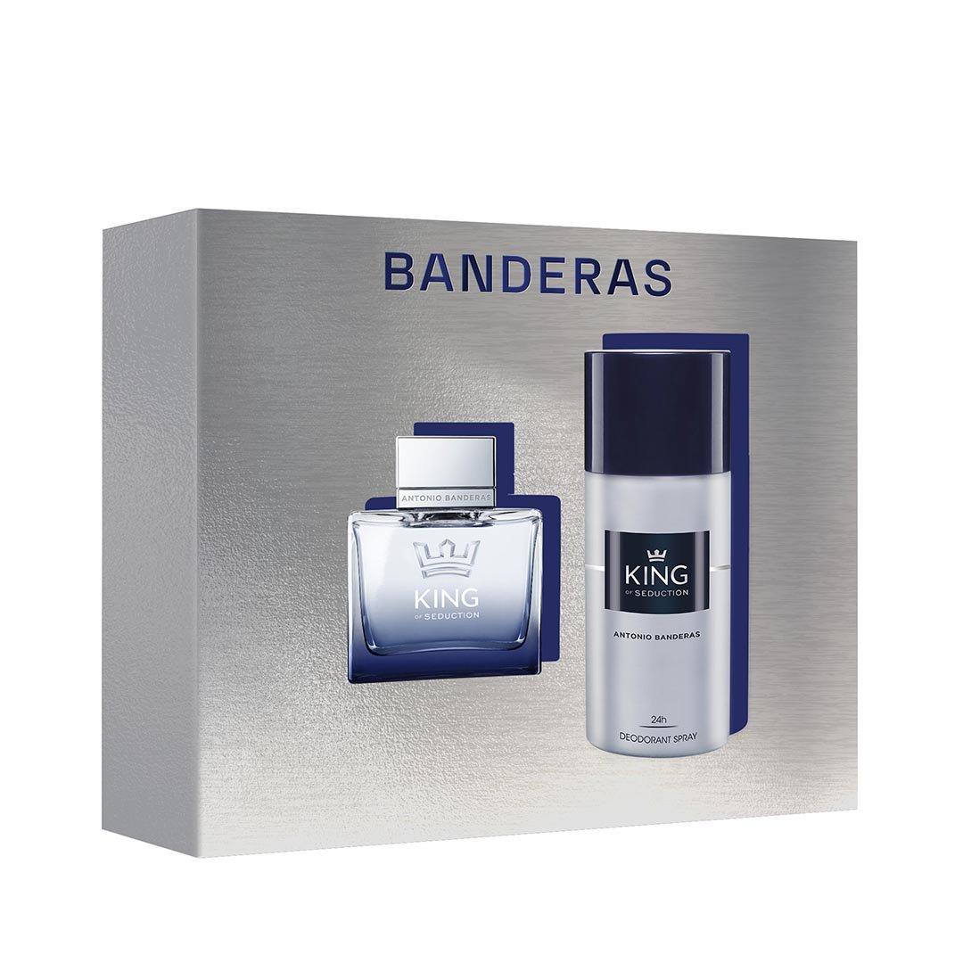 King of Seduction EDT Gift Set (3138523) Banderas