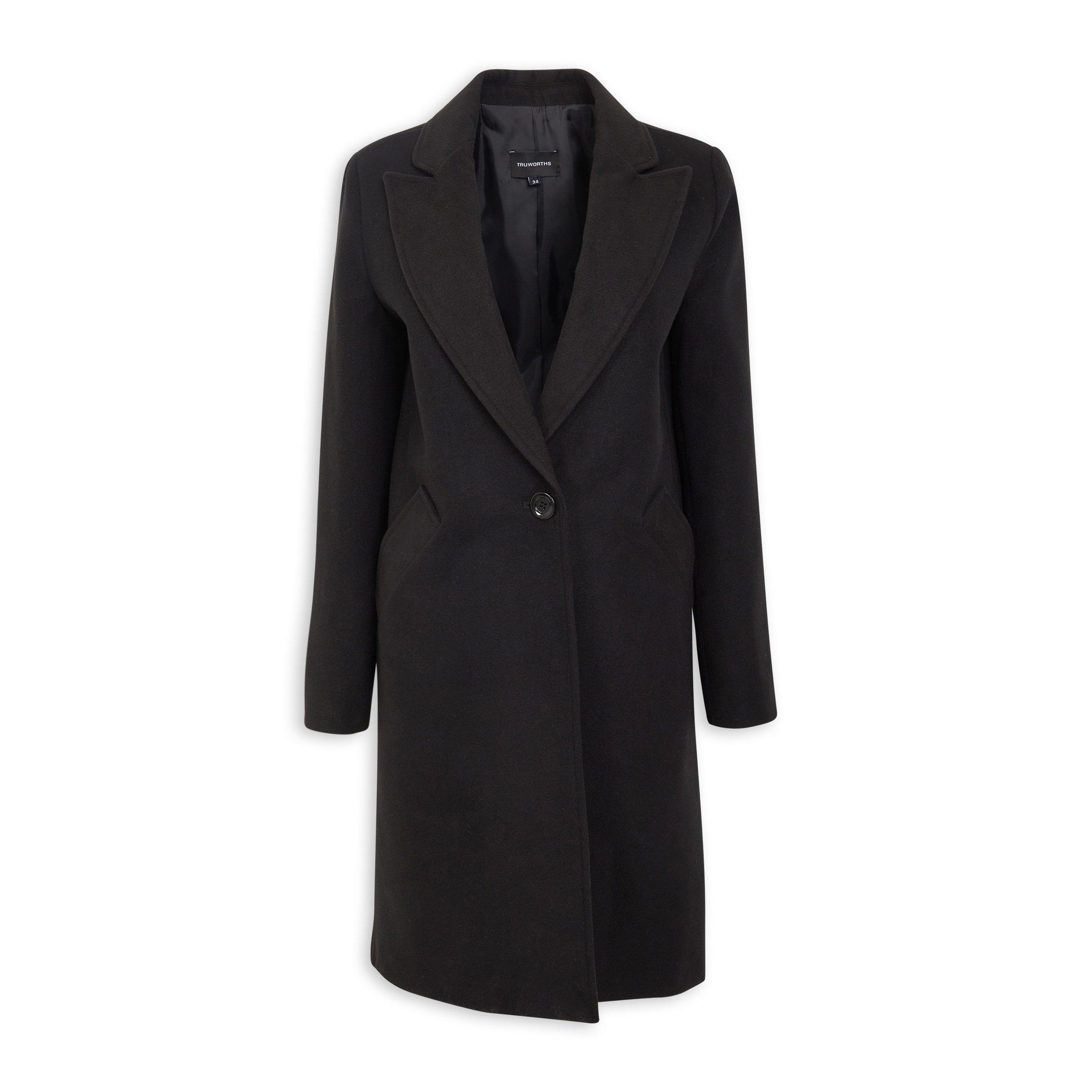 Truworths black coats top