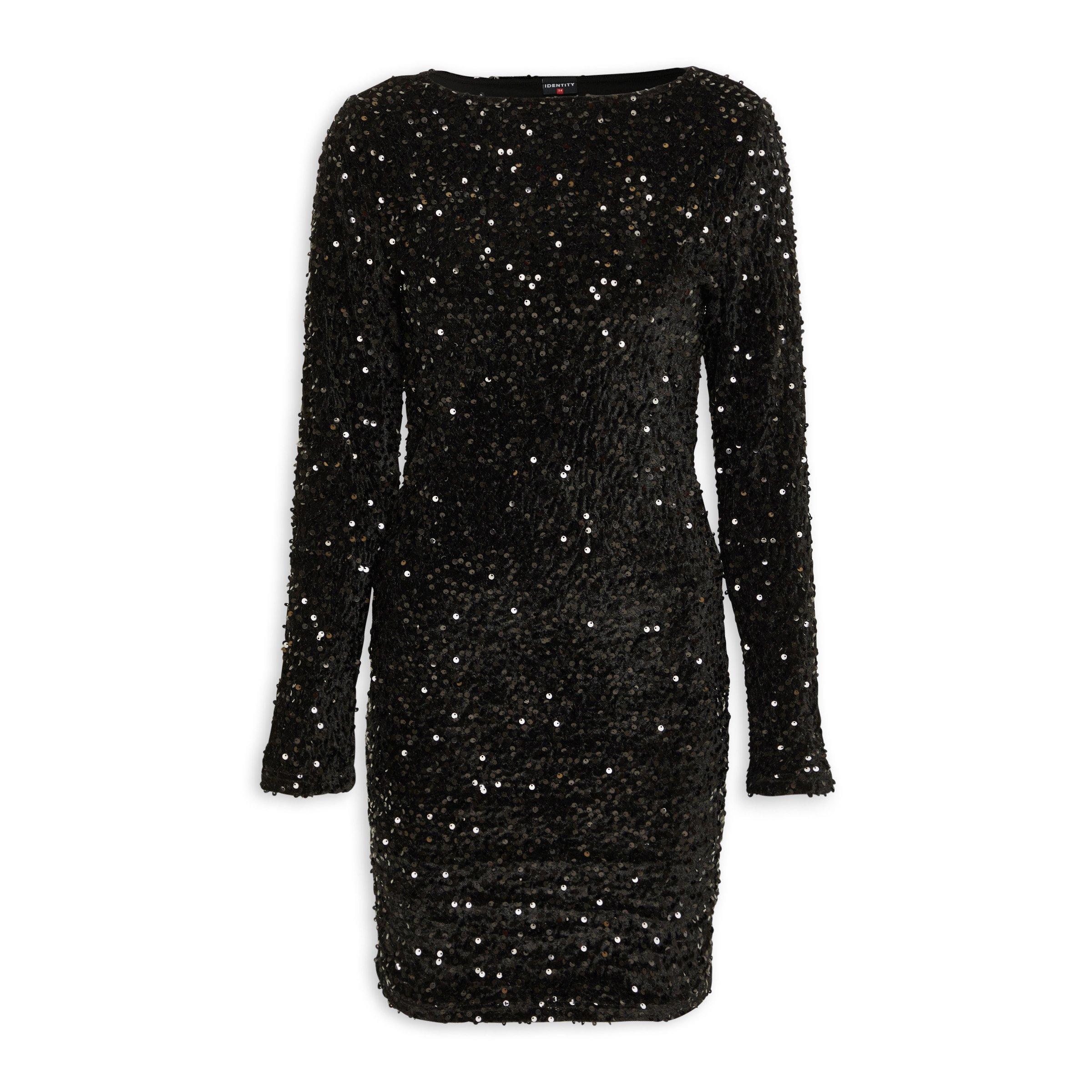 Black Sequin Bodycon (3139181)