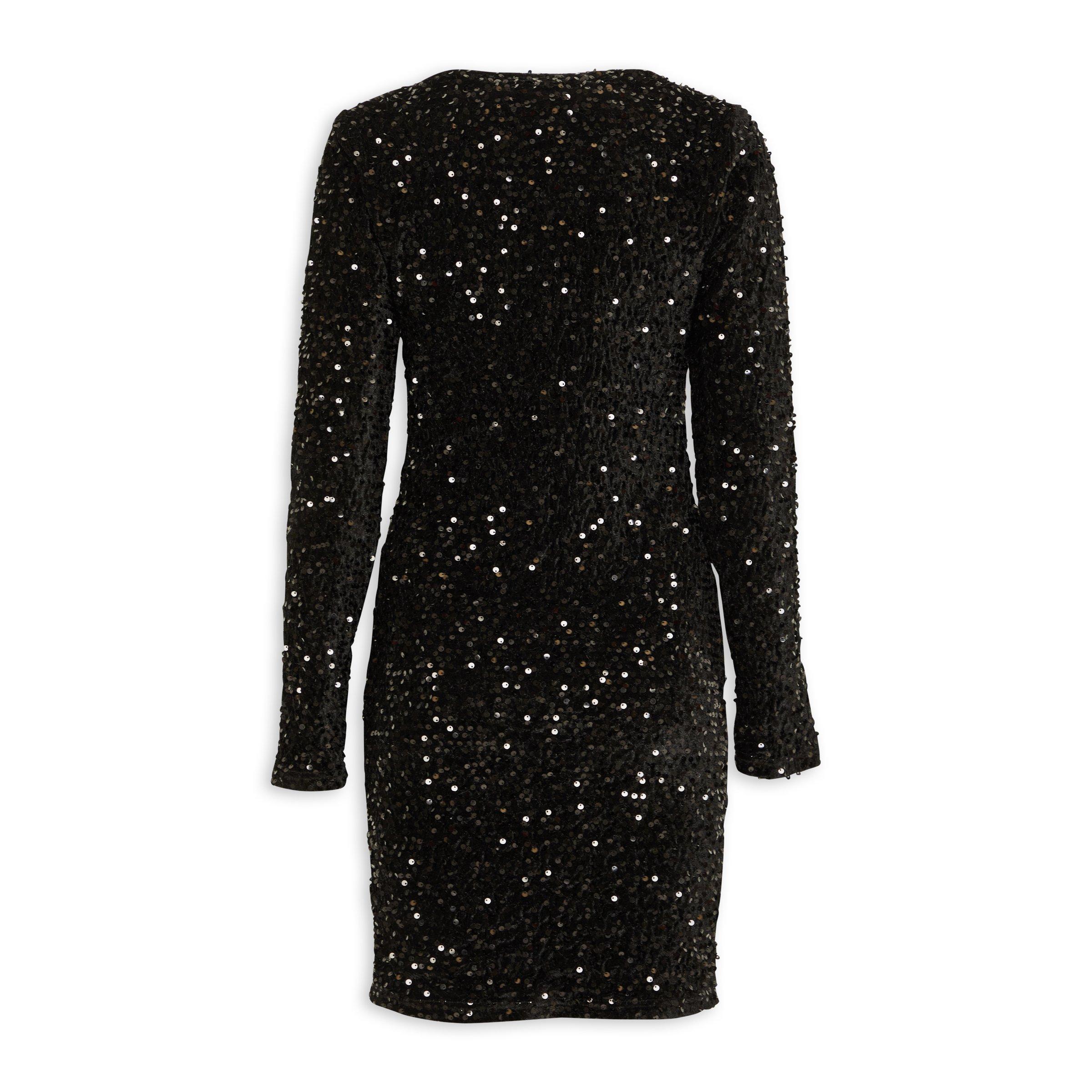 Black Sequin Bodycon (3139181)