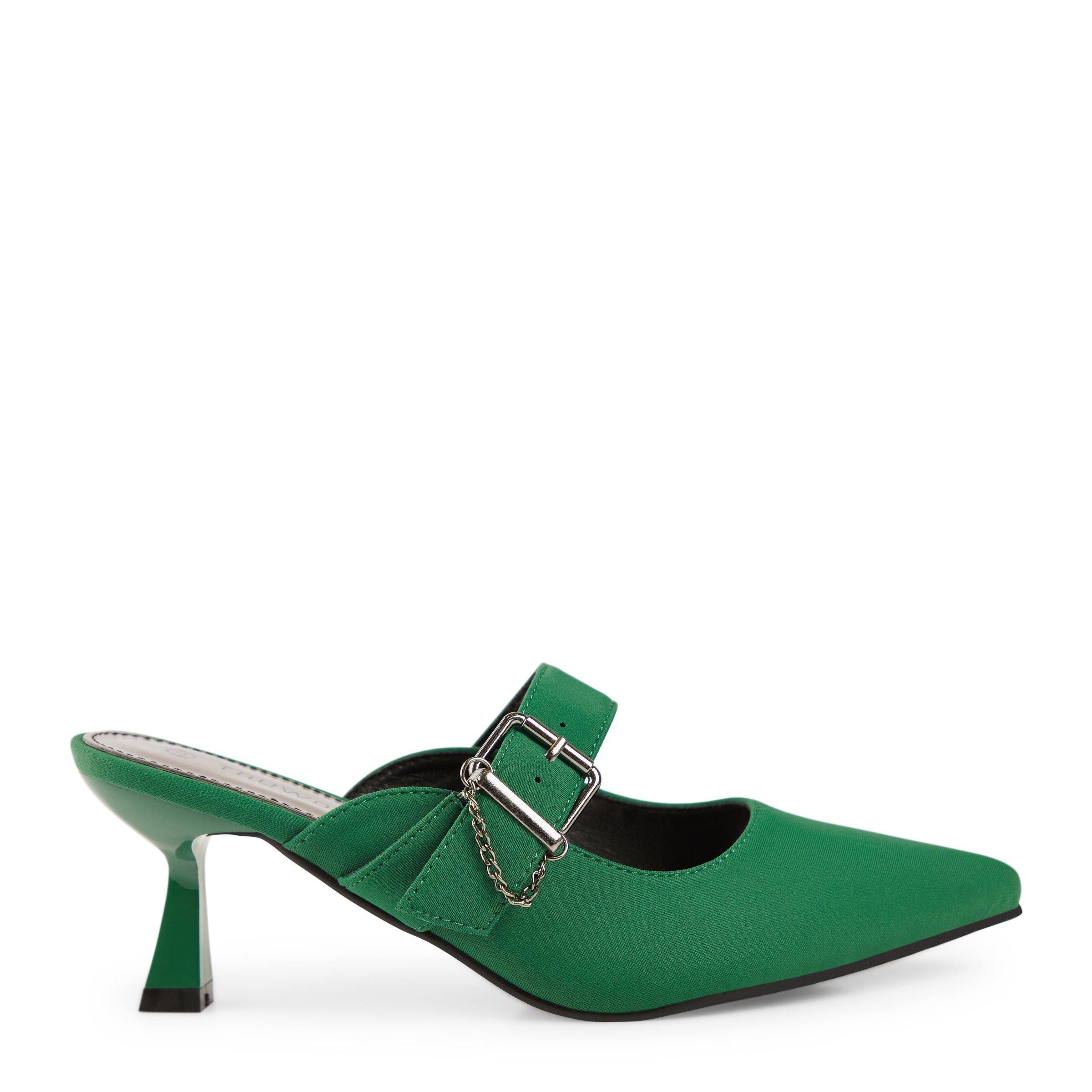 Emerald Green Mule Heels 3139342 Truworths