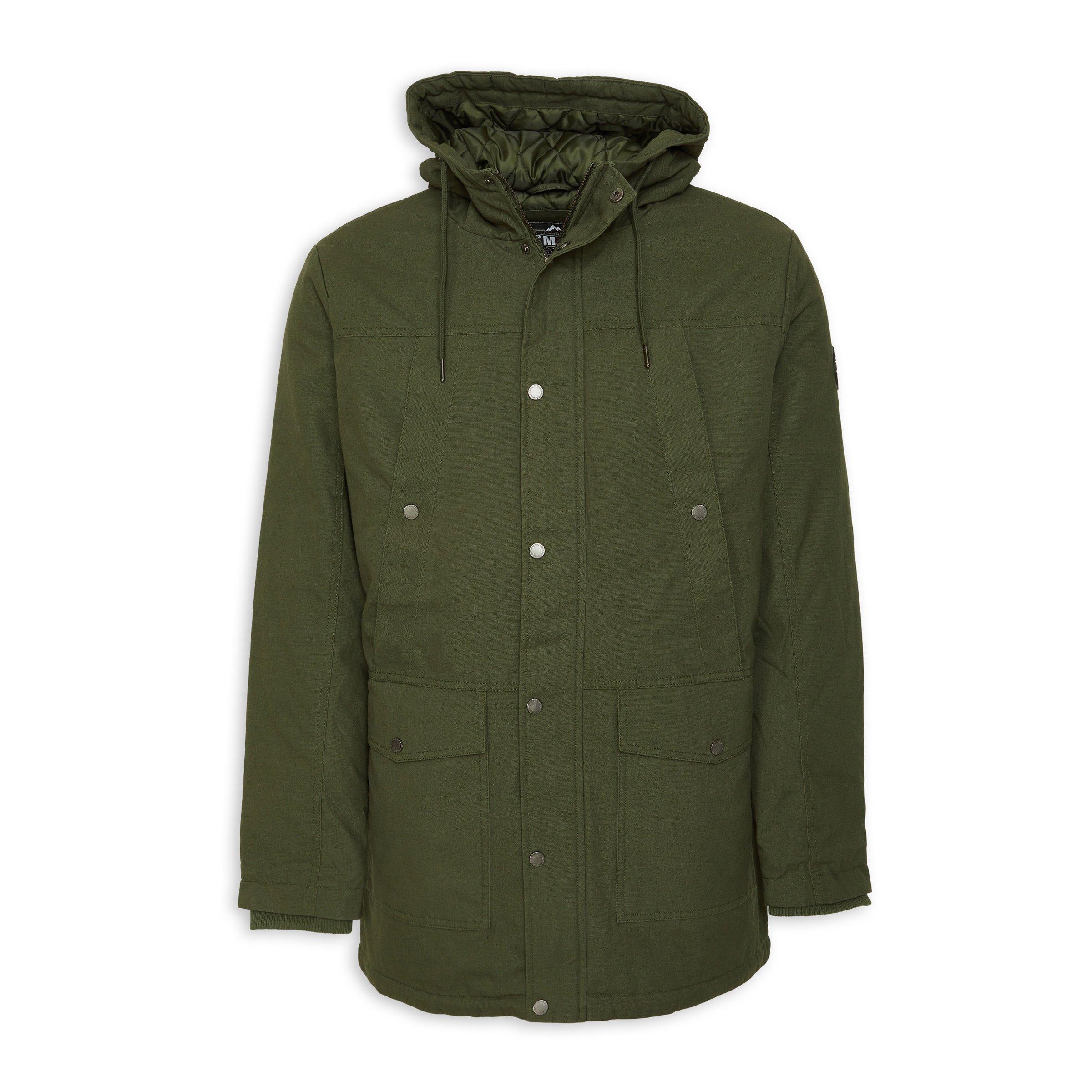 Green Parka Jacket 3139619 Truworths Man