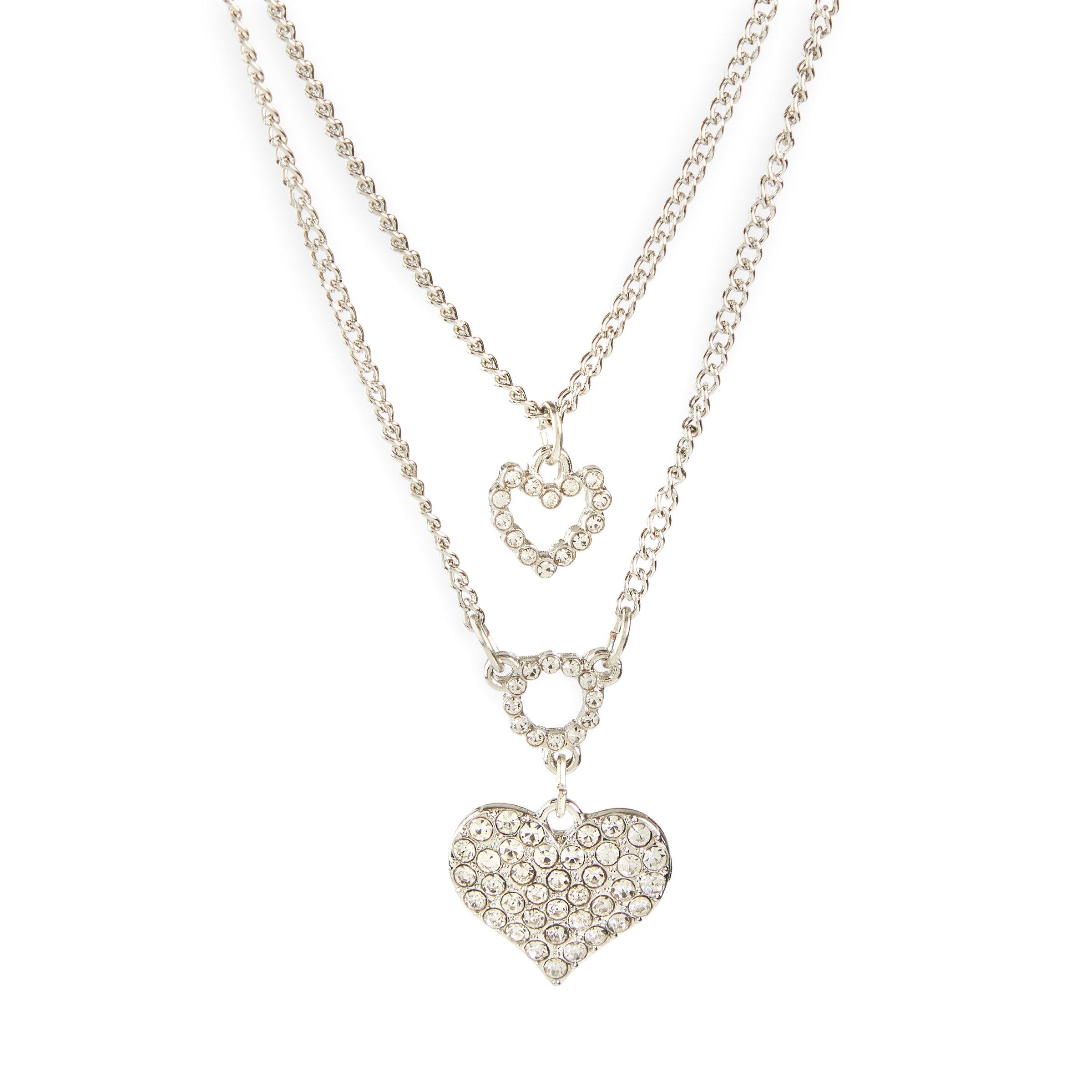 Silver Necklace and Earrings Set (3140138) | Identity