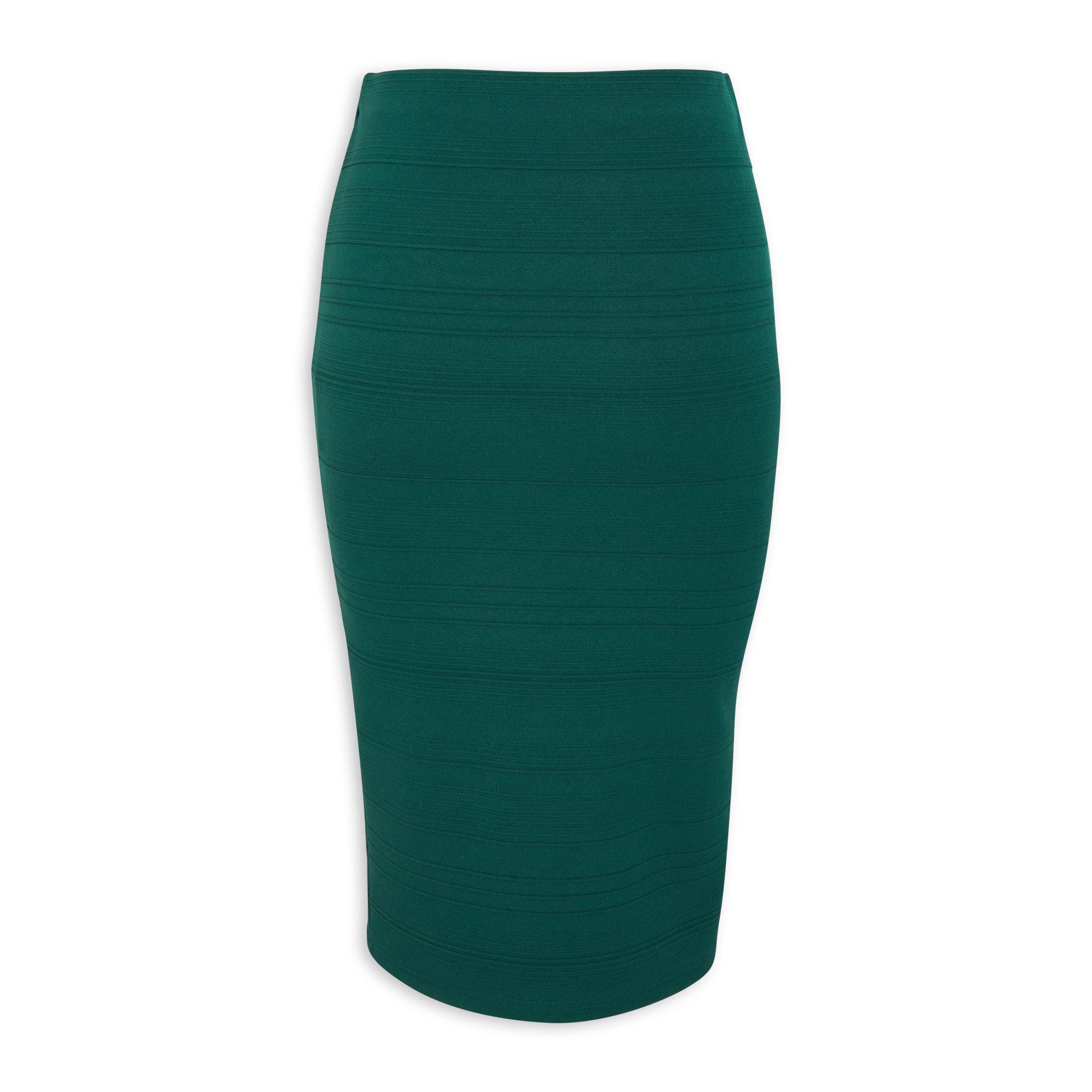 Emerald Green Bodycon Skirt 3140192 Finnigans