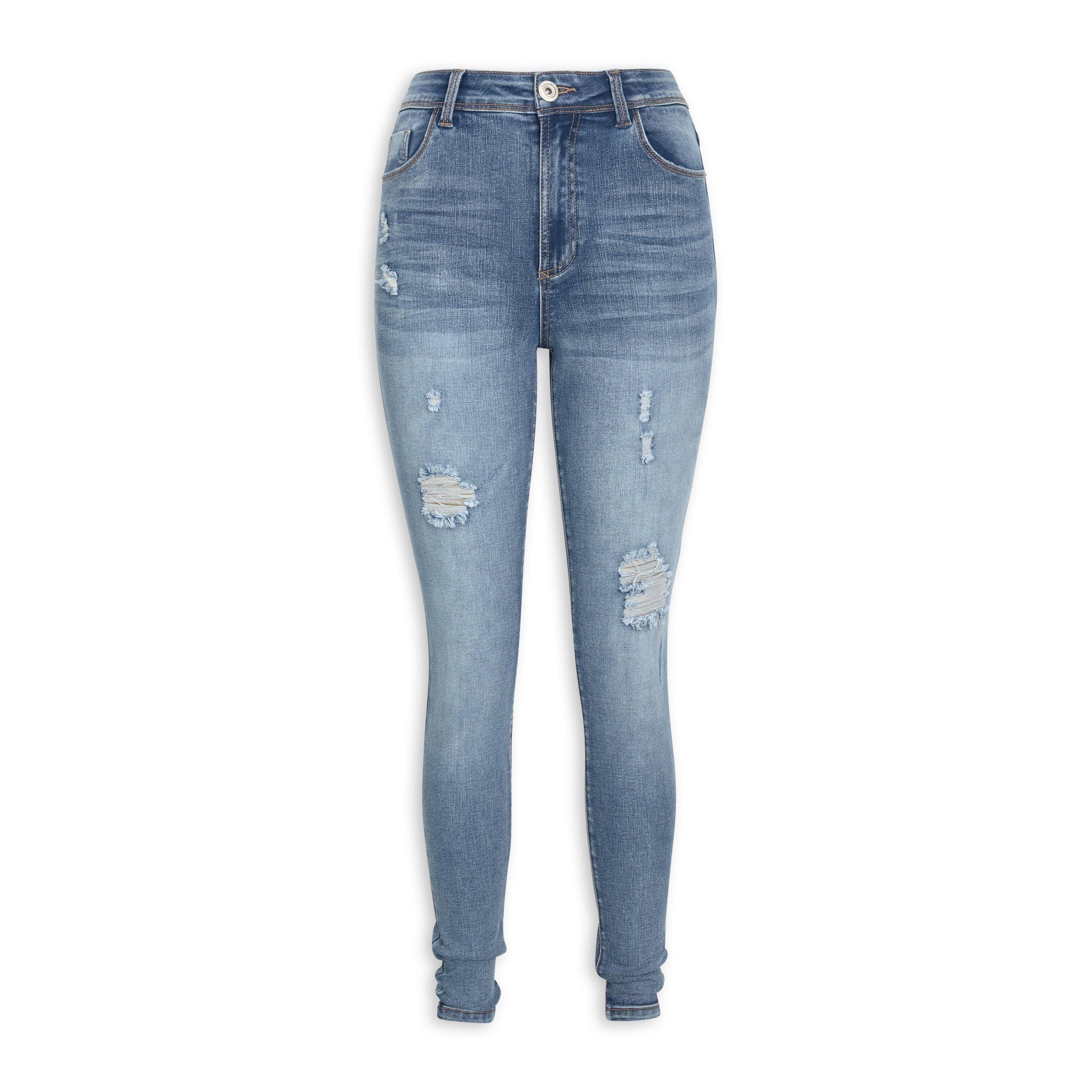 Light Wash Ripped Skinny (3140578) Identity