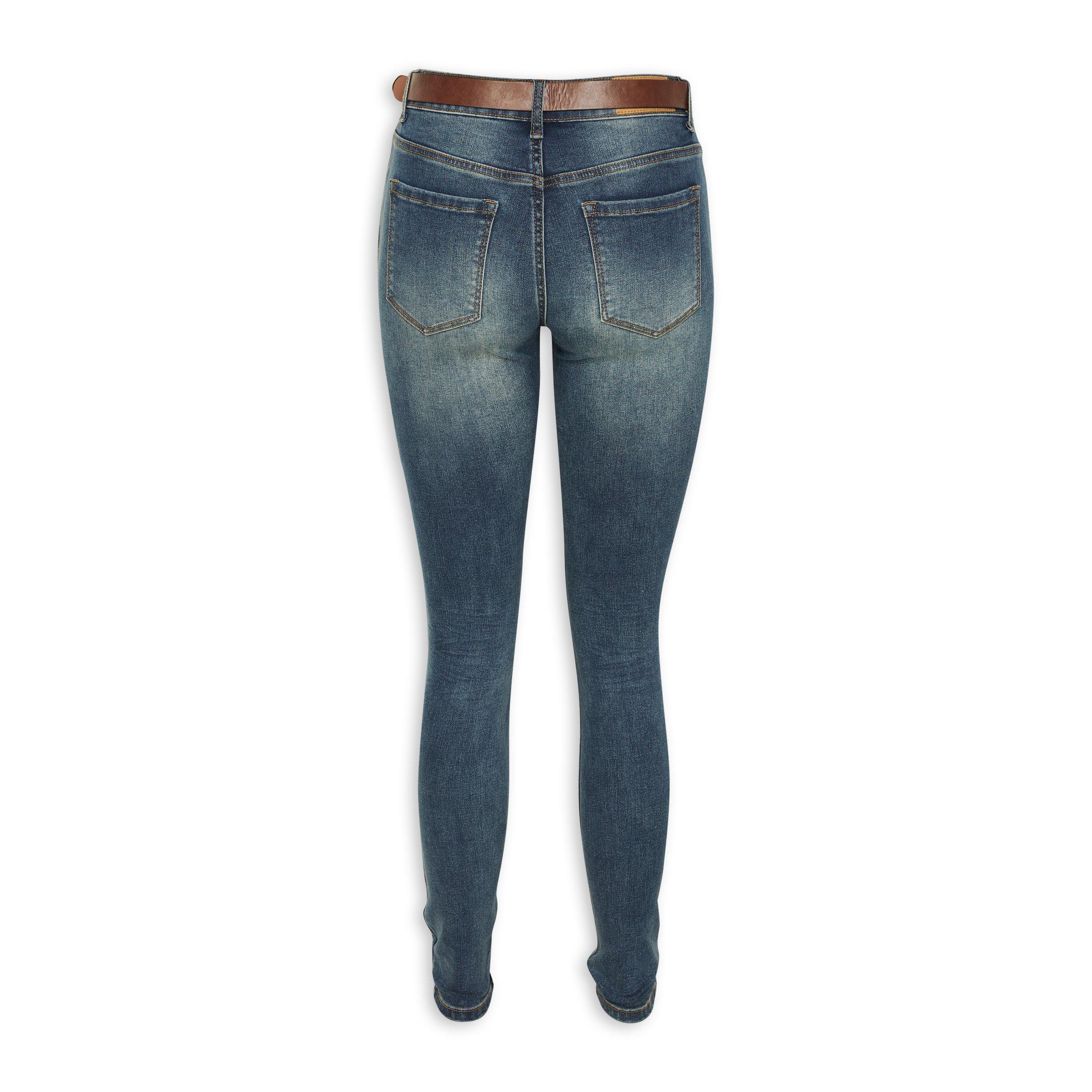 Mens Creased Wash Slim Denim - Indigo – Pledge d-ring indigo skinny
