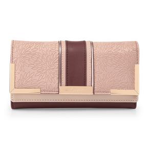 Pink Double Flap Wallet