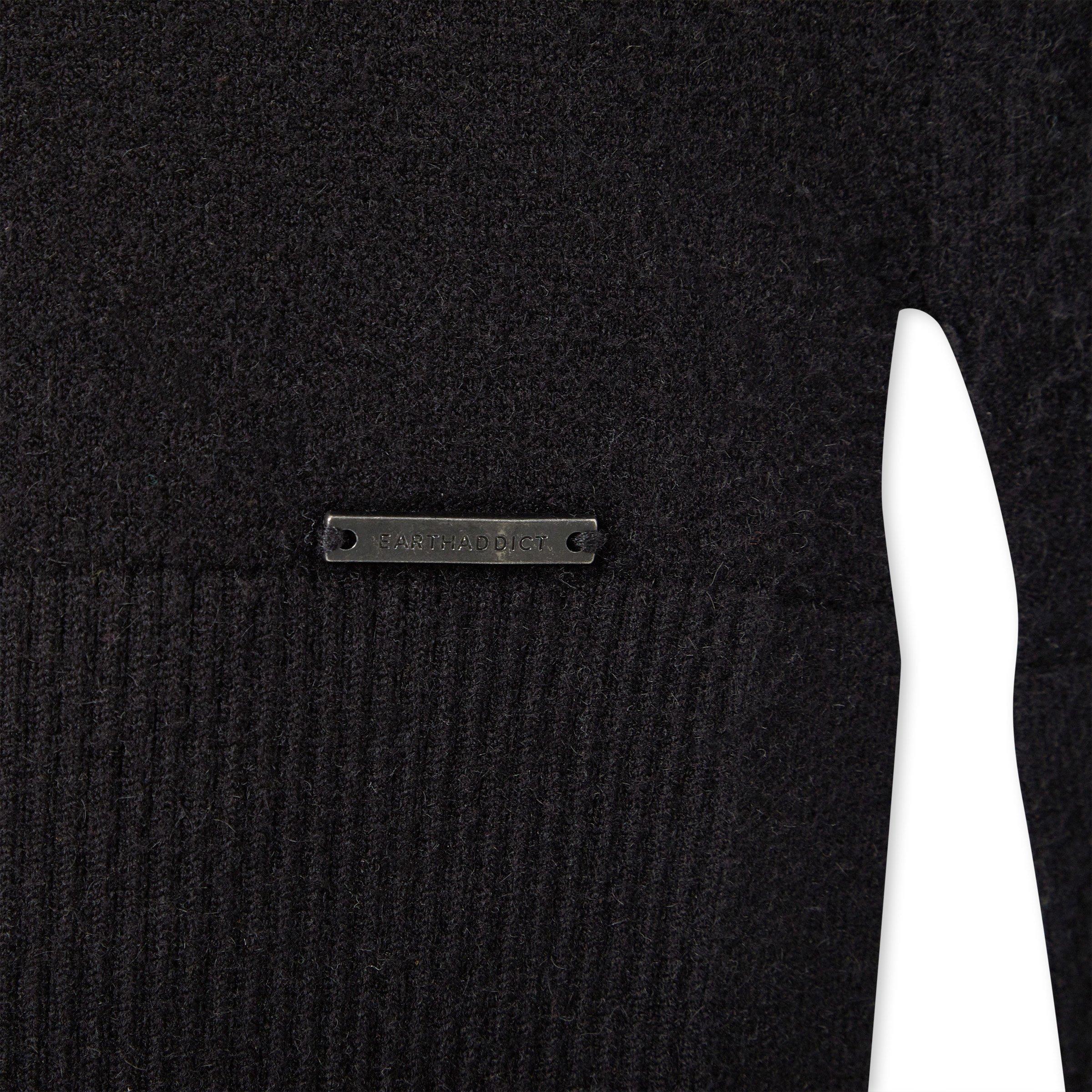 Black Column Knit Dress (3141968) | Earthaddict