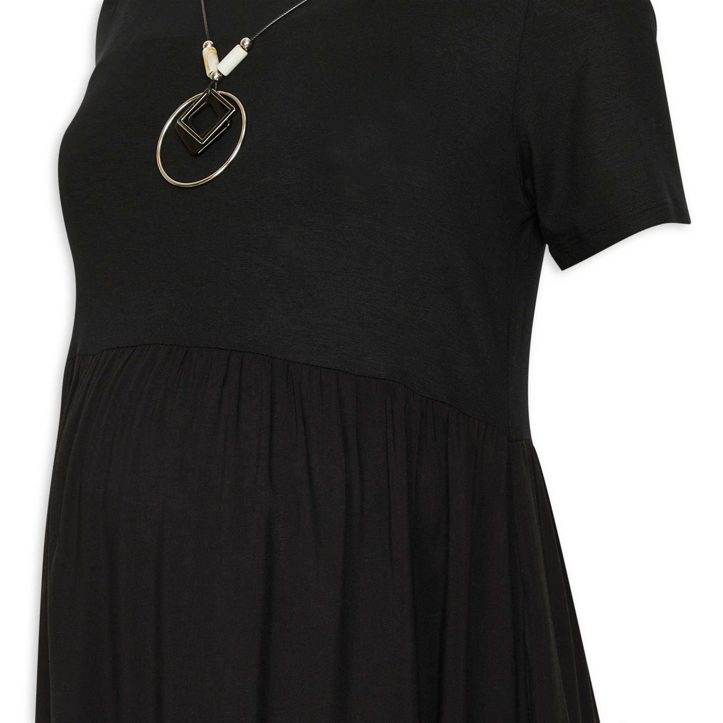 Asos Black Maternity Hoodie Good For Nothing Relaxed Boucle