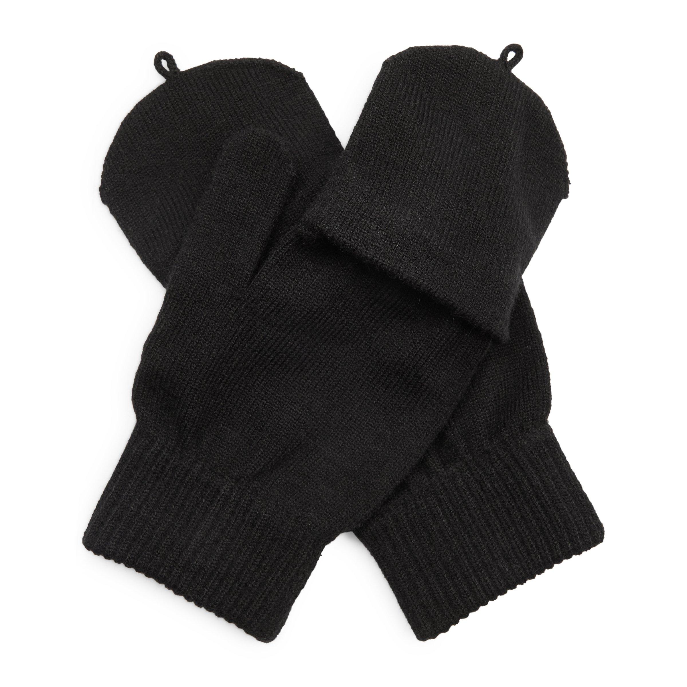 Black Fingerless Gloves (3142632) | Identity