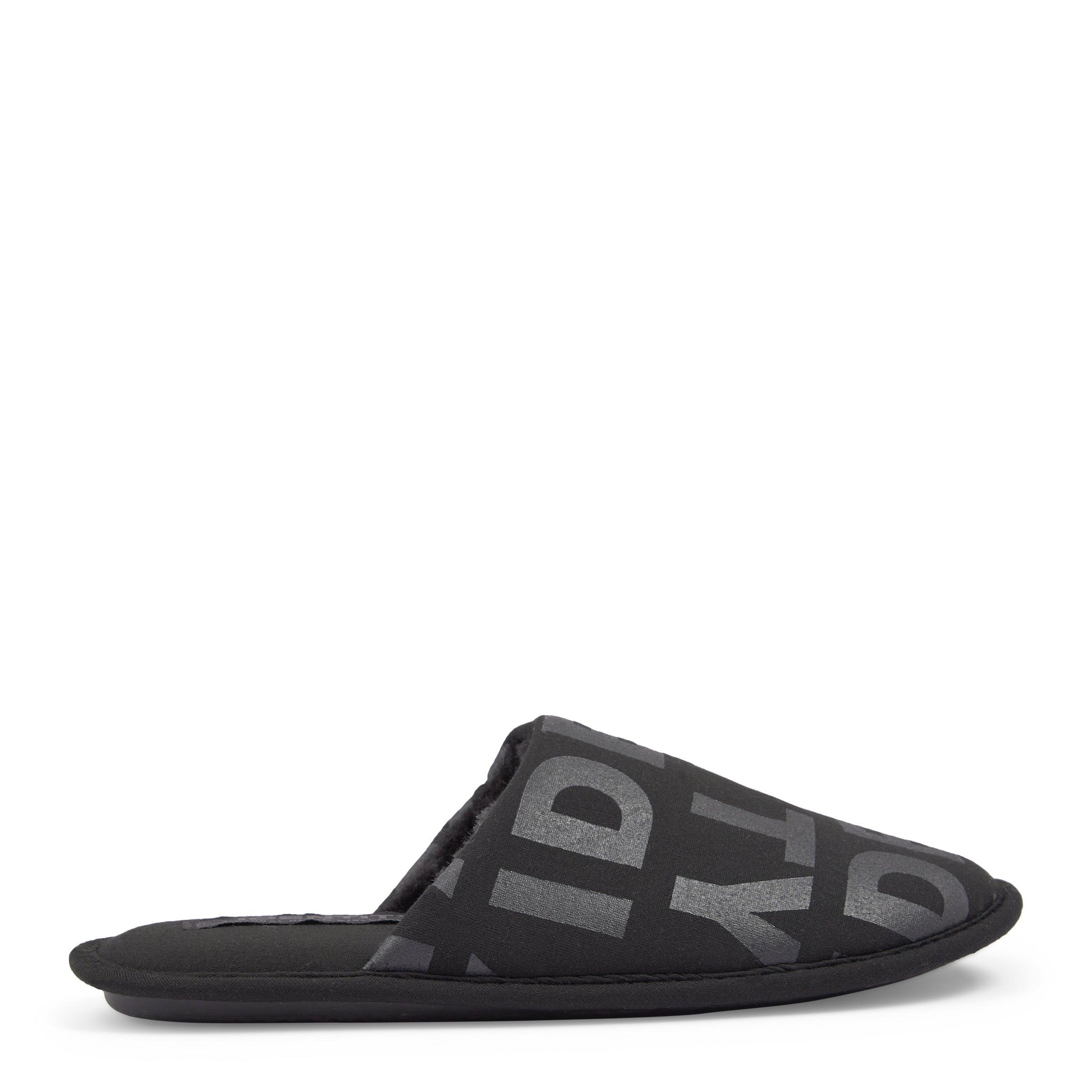 Black Branded Mule Slippers 3142812 Identity