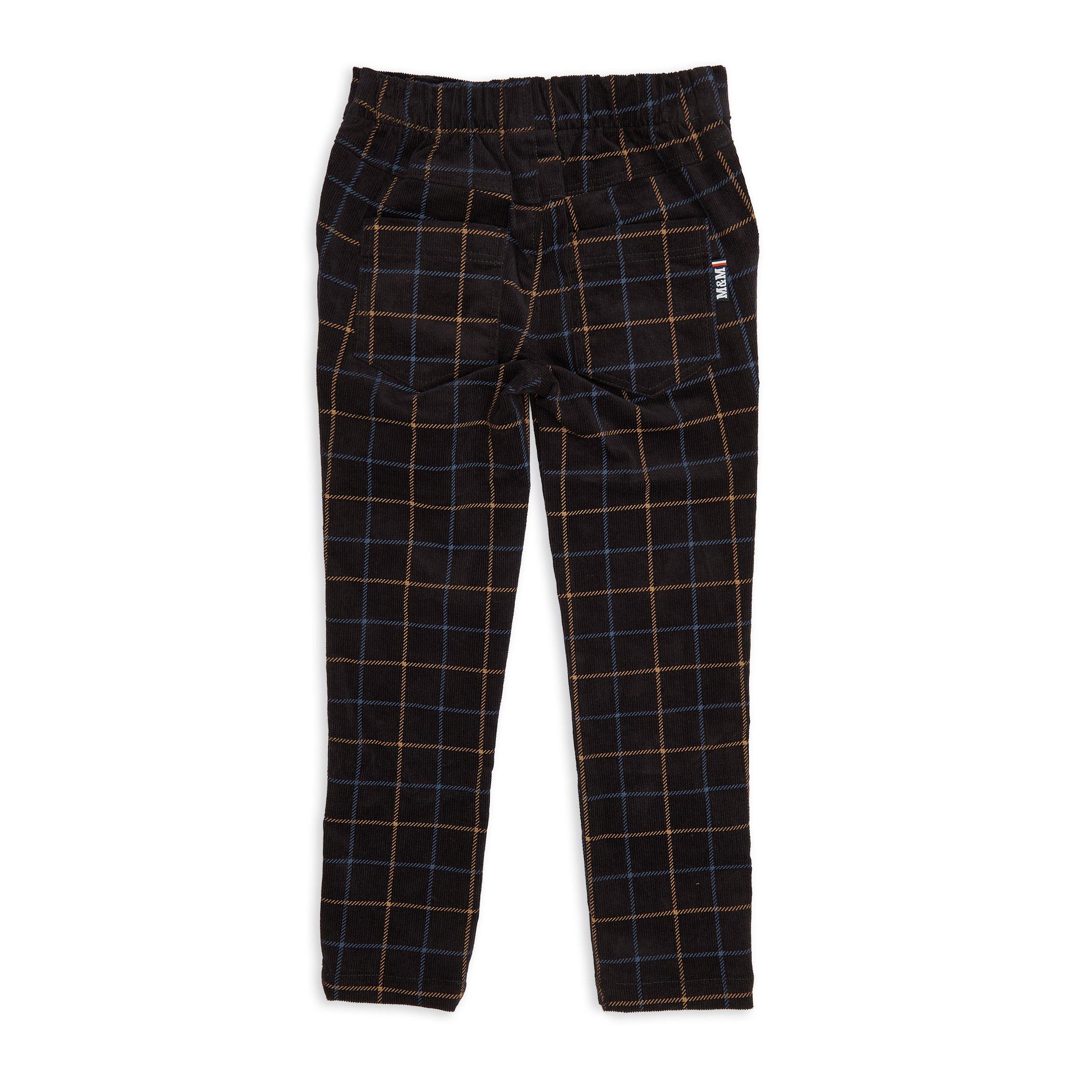 Checkered pants for boys outlet