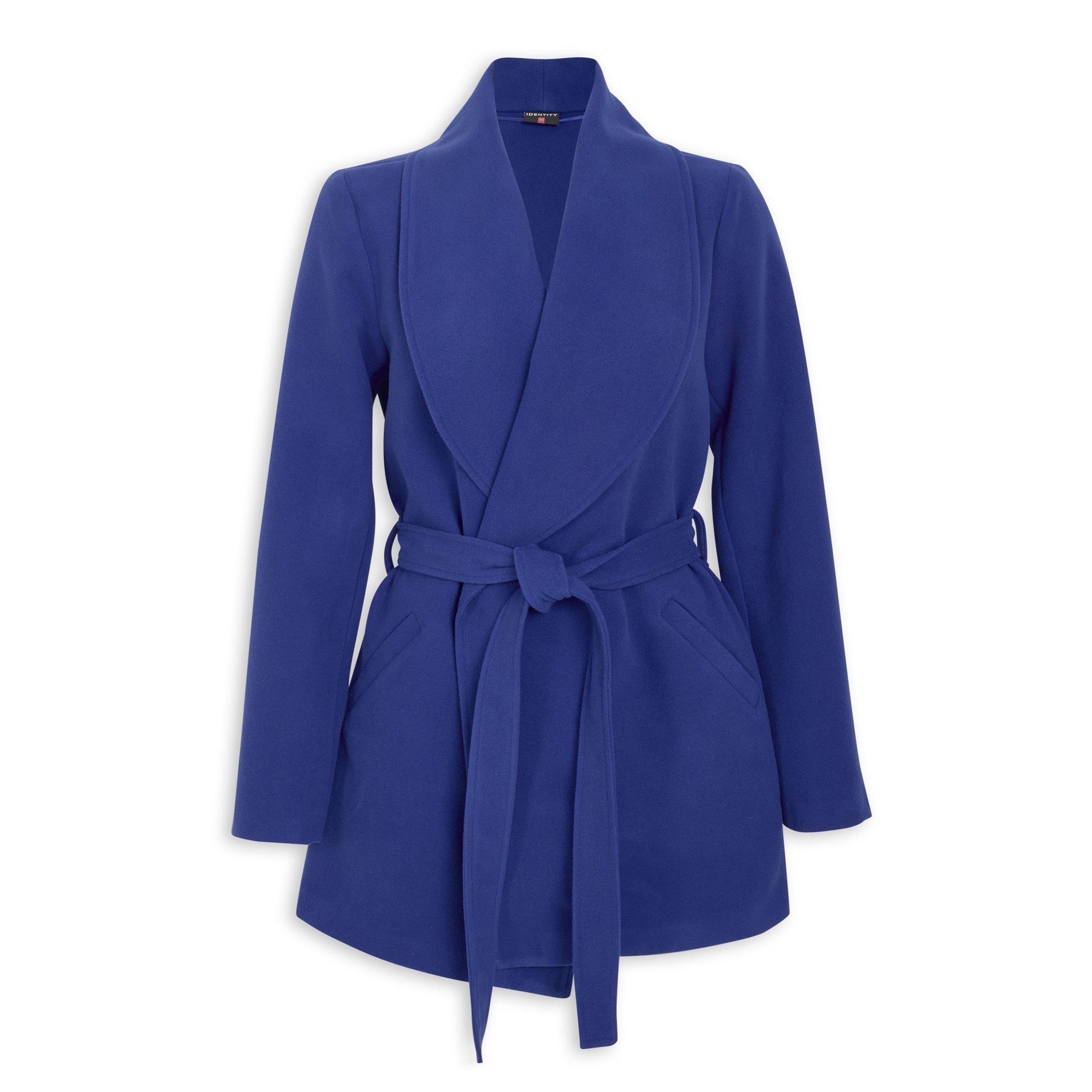 Blue Wrap Coat 3142923 Identity