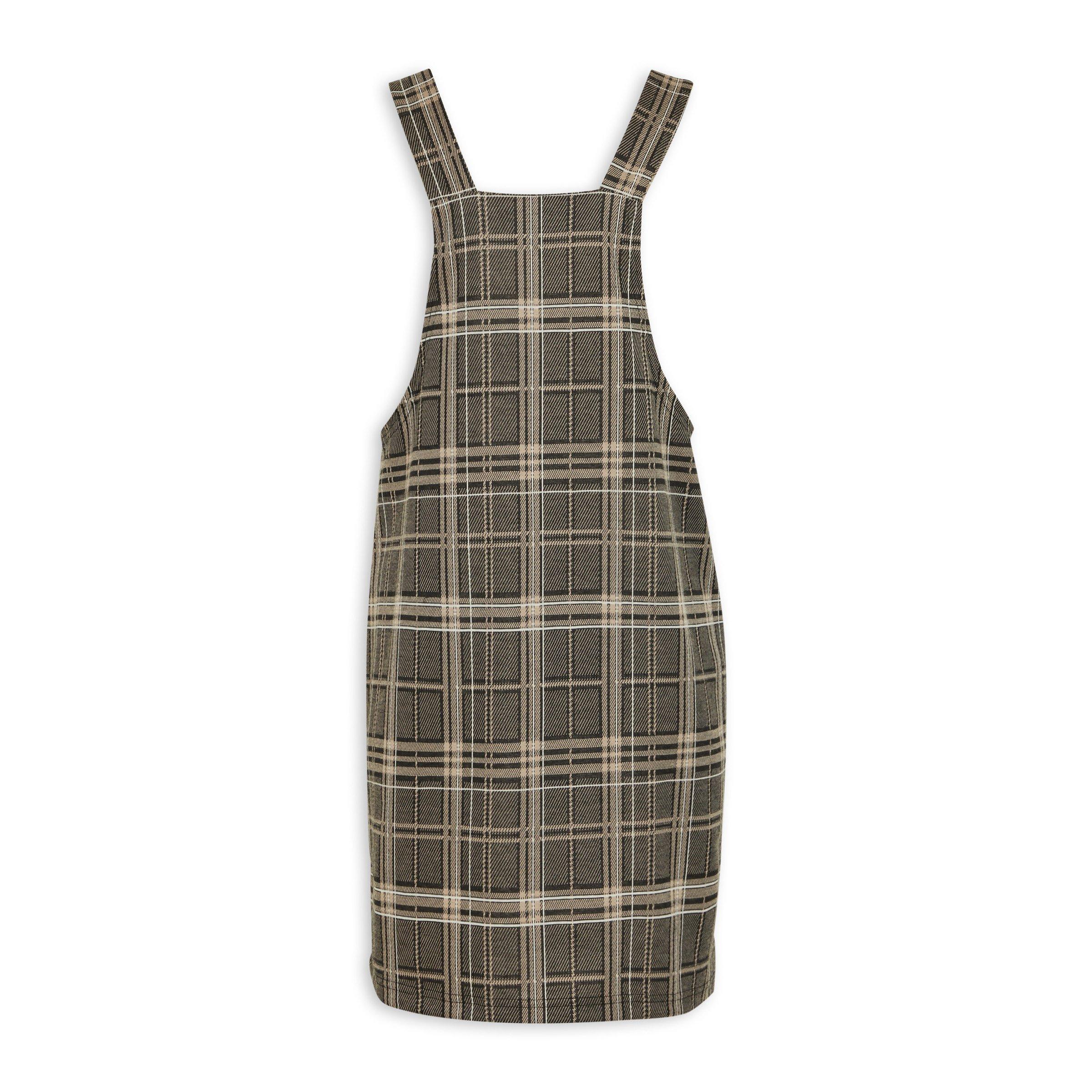 Check Pinafore Dress (3142928) | Identity