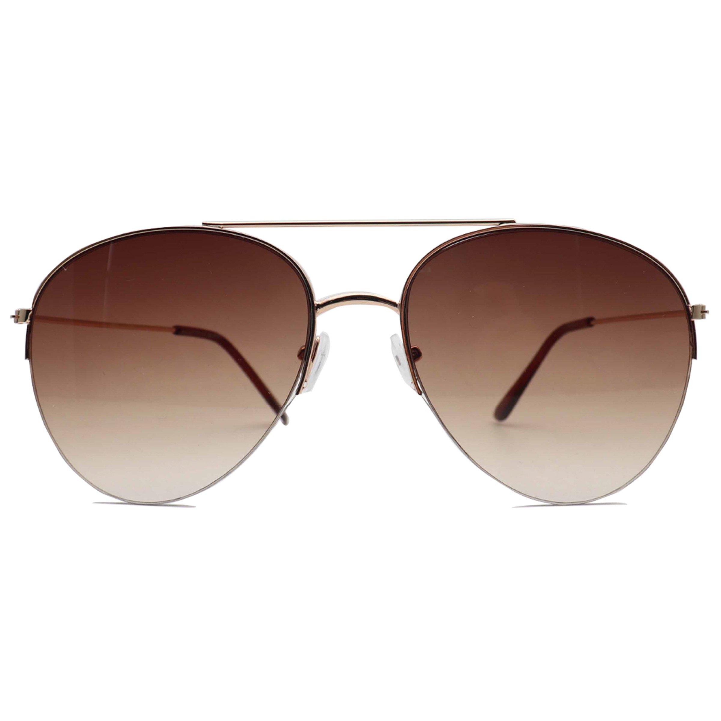 Gold plated aviator sunglasses sale