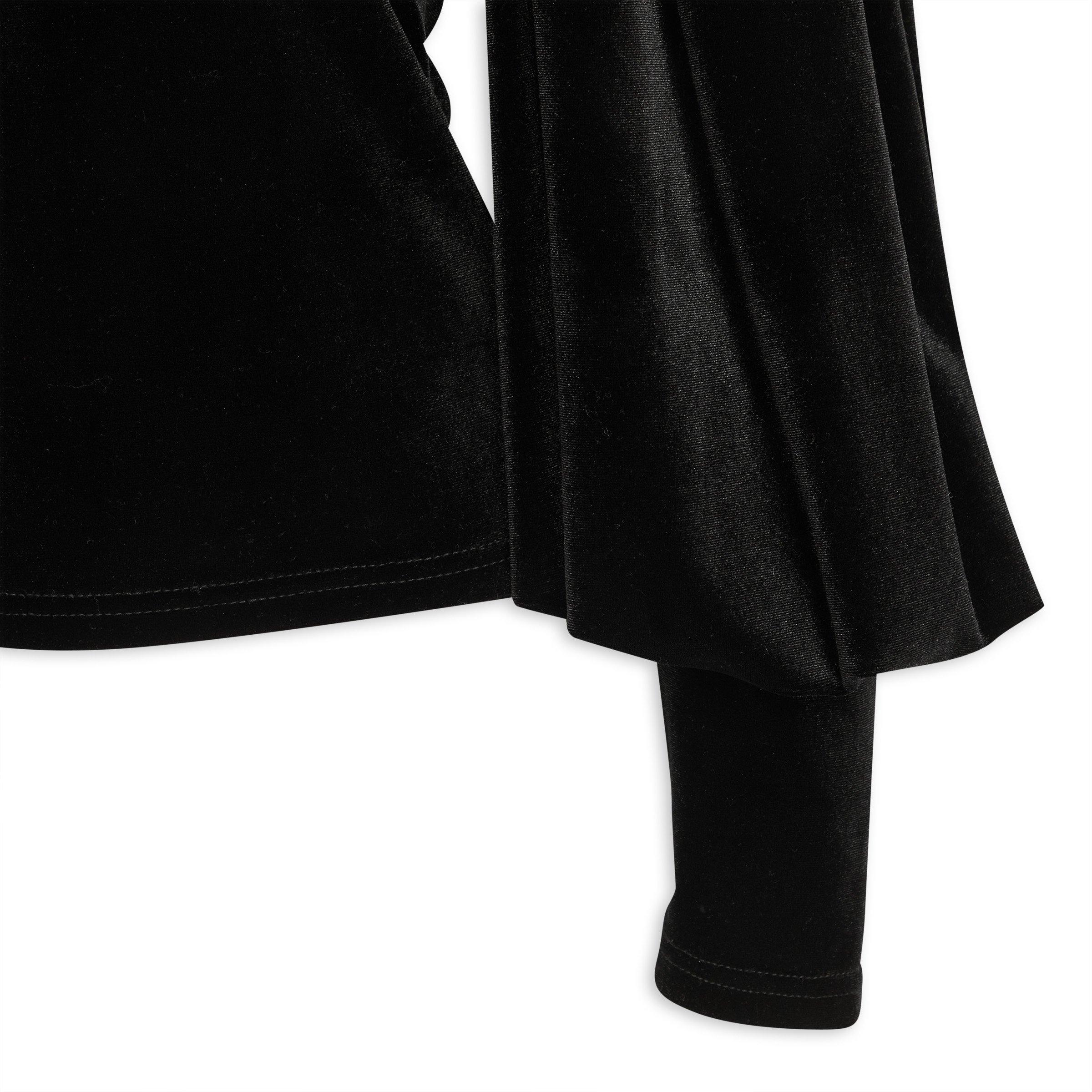 Ruth velour tops black