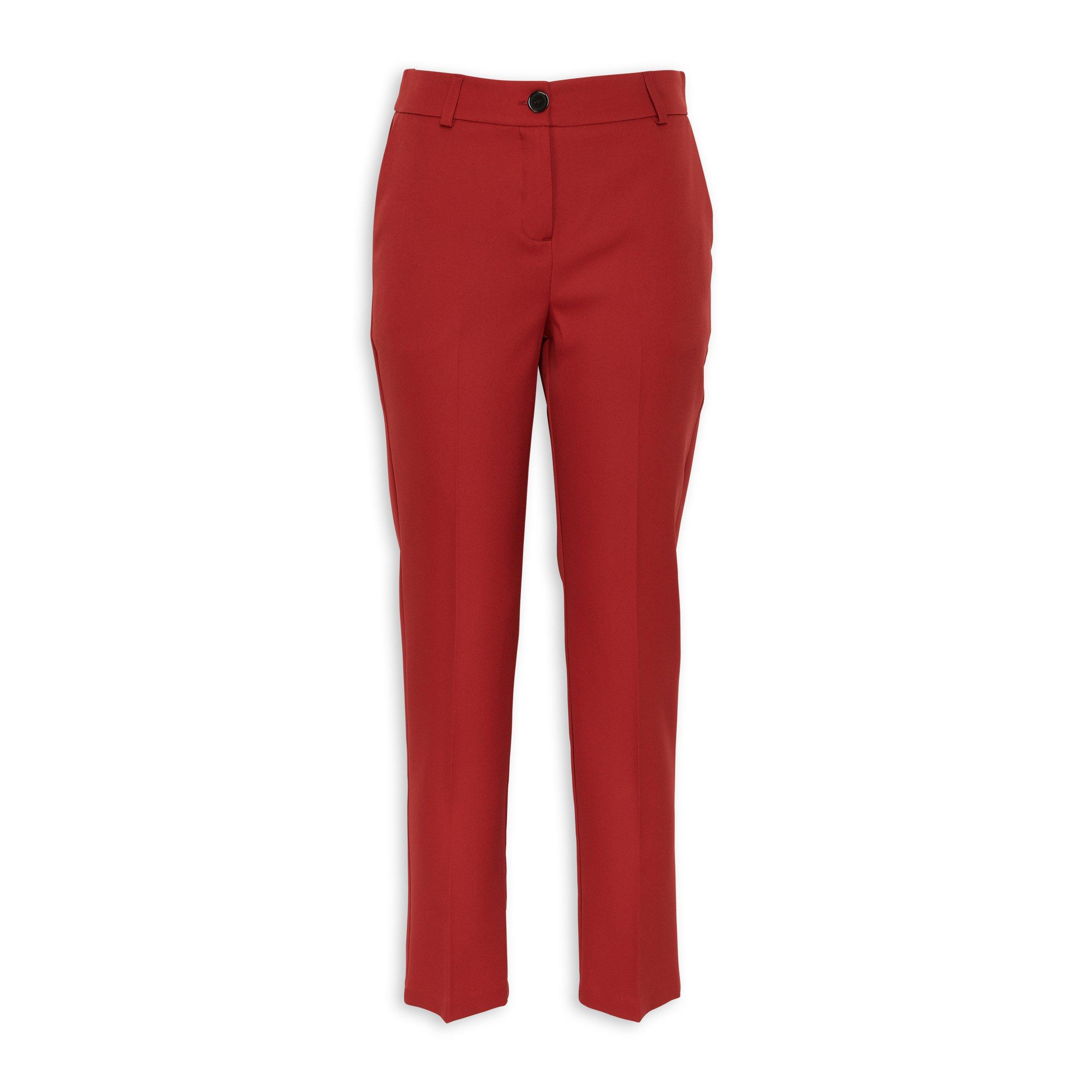 Red Skinny Leg Pants 3143292 Truworths