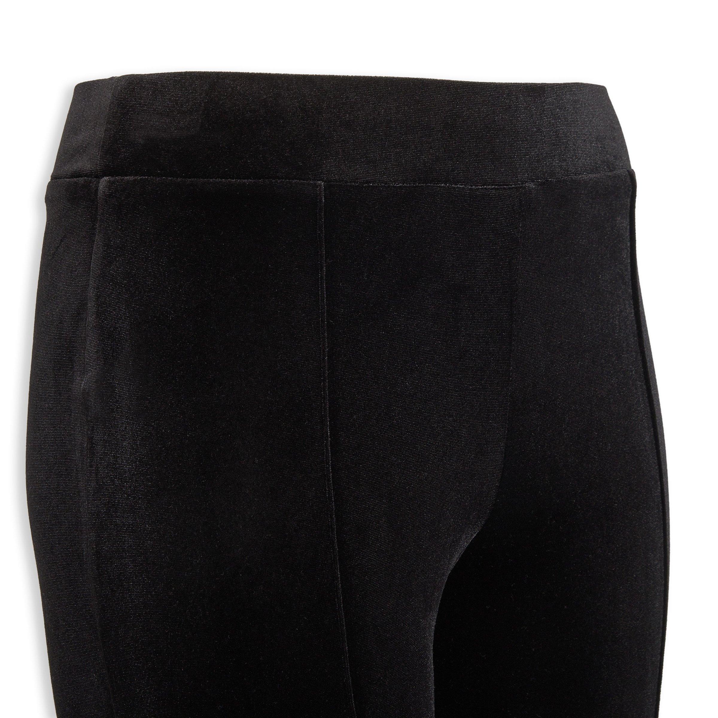 Black Velour Tregging (3143330) | Identity