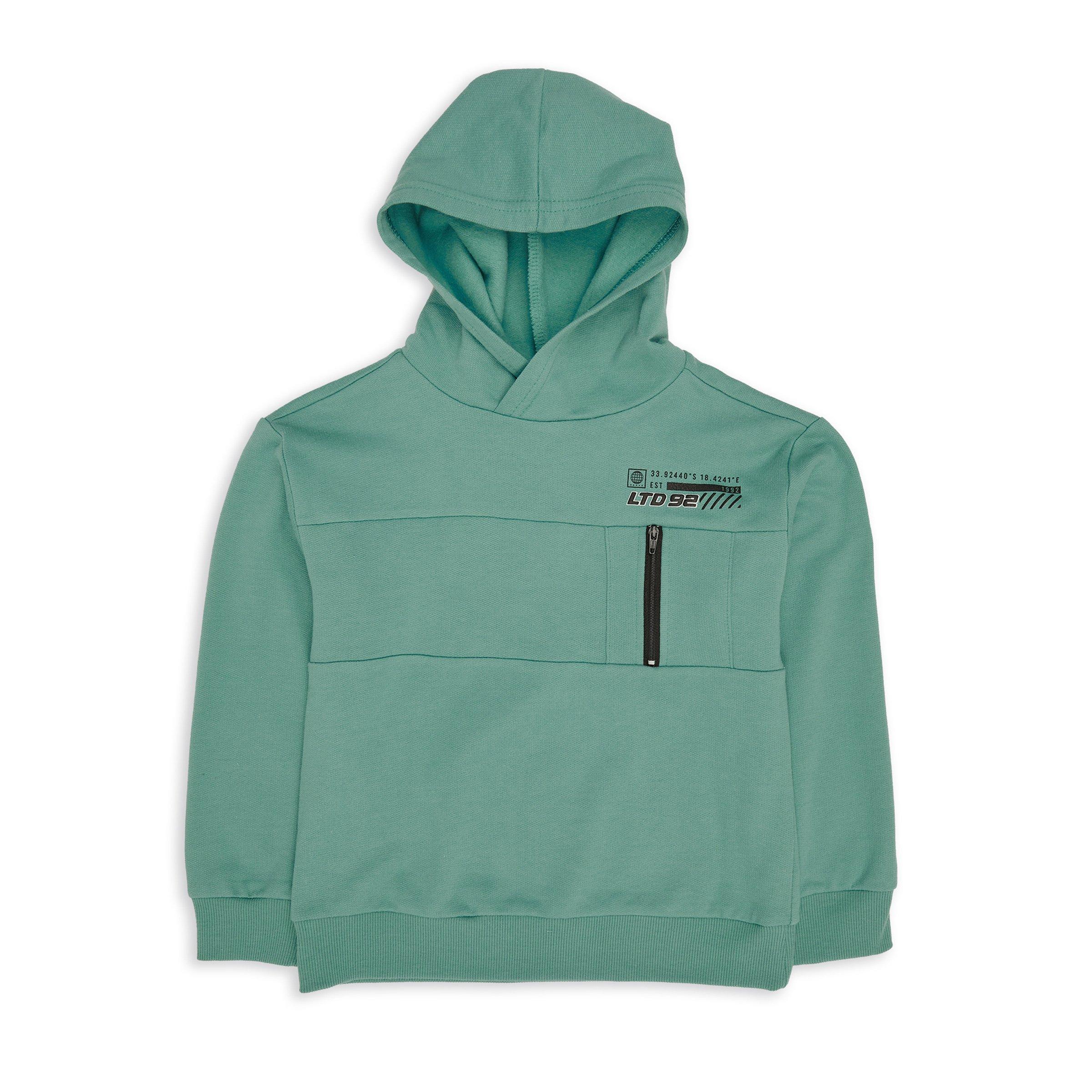 Boys green hoodie on sale