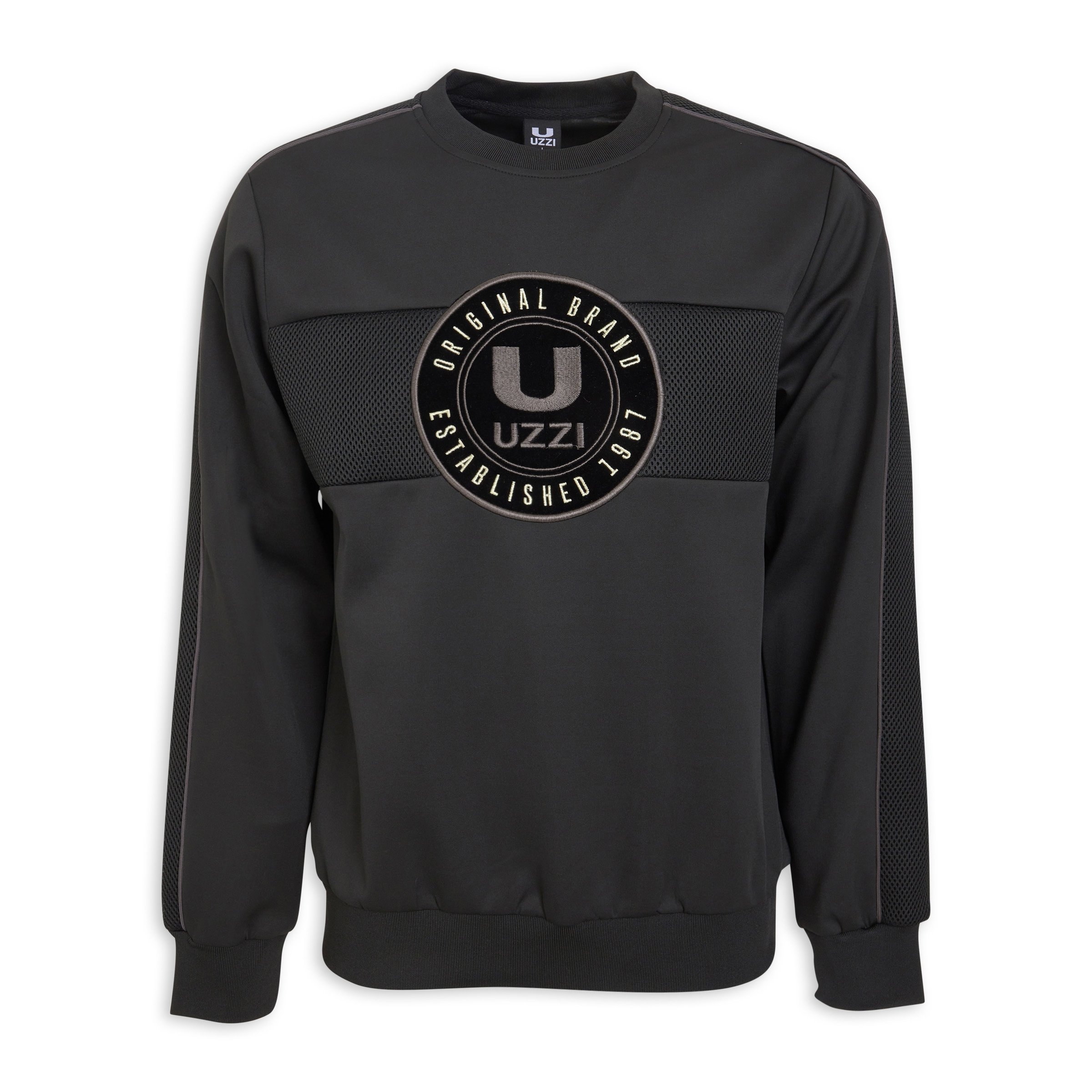 トップス OVY Gusset French Terry Sweat (black) L Black Sweat Top (3143420) | UZZI