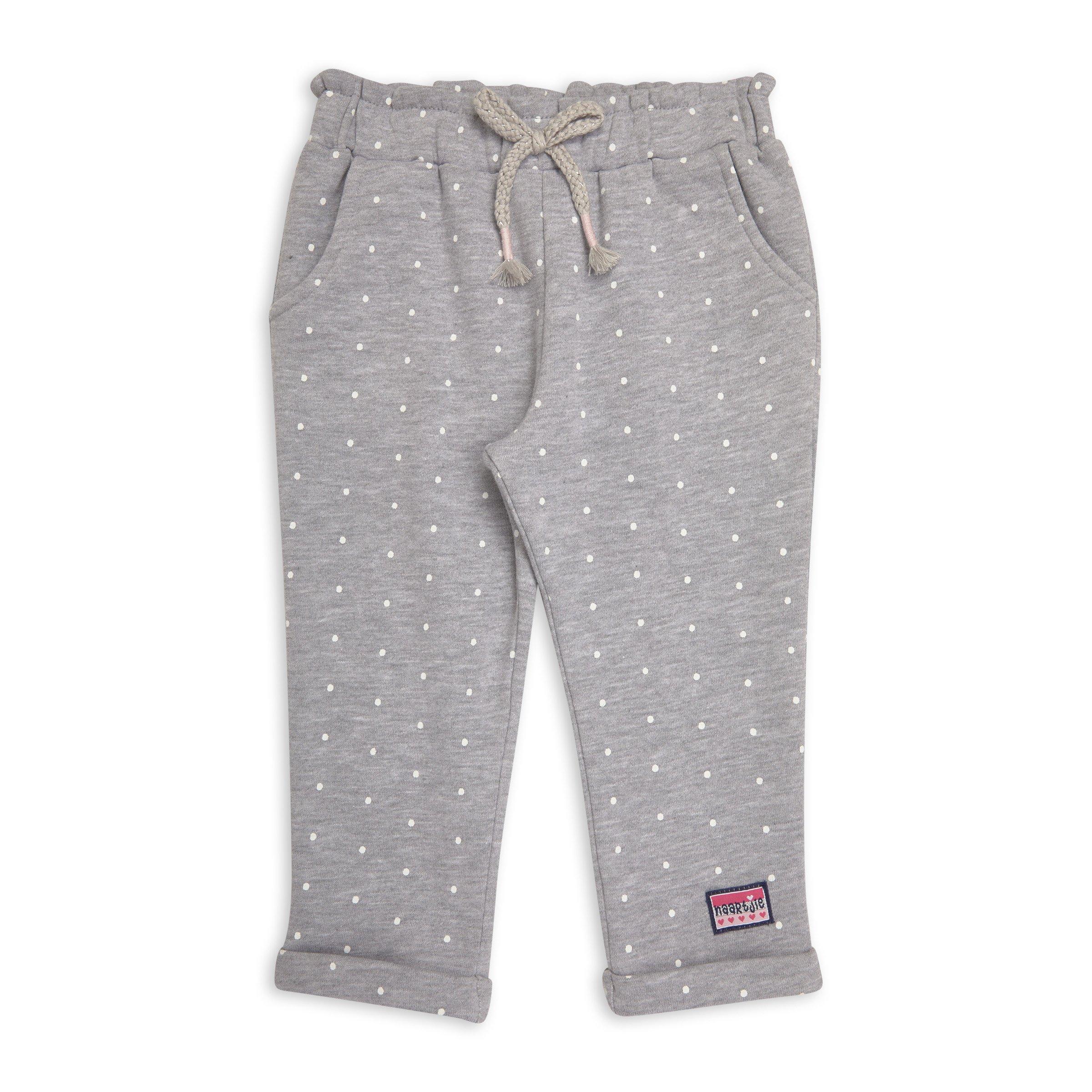 Baby Girls Grey Spot Jogger Pants 3143637 Naartjie