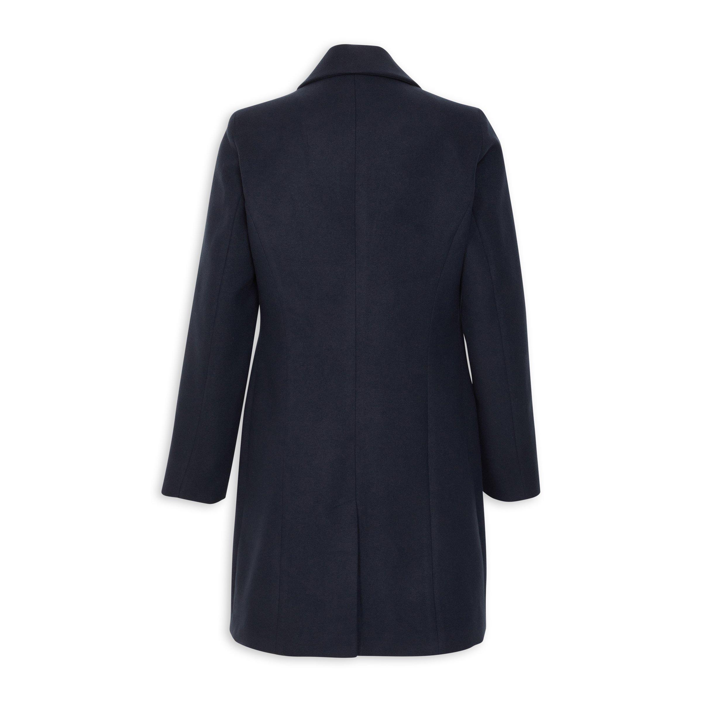 Navy Coat 3143645 Truworths