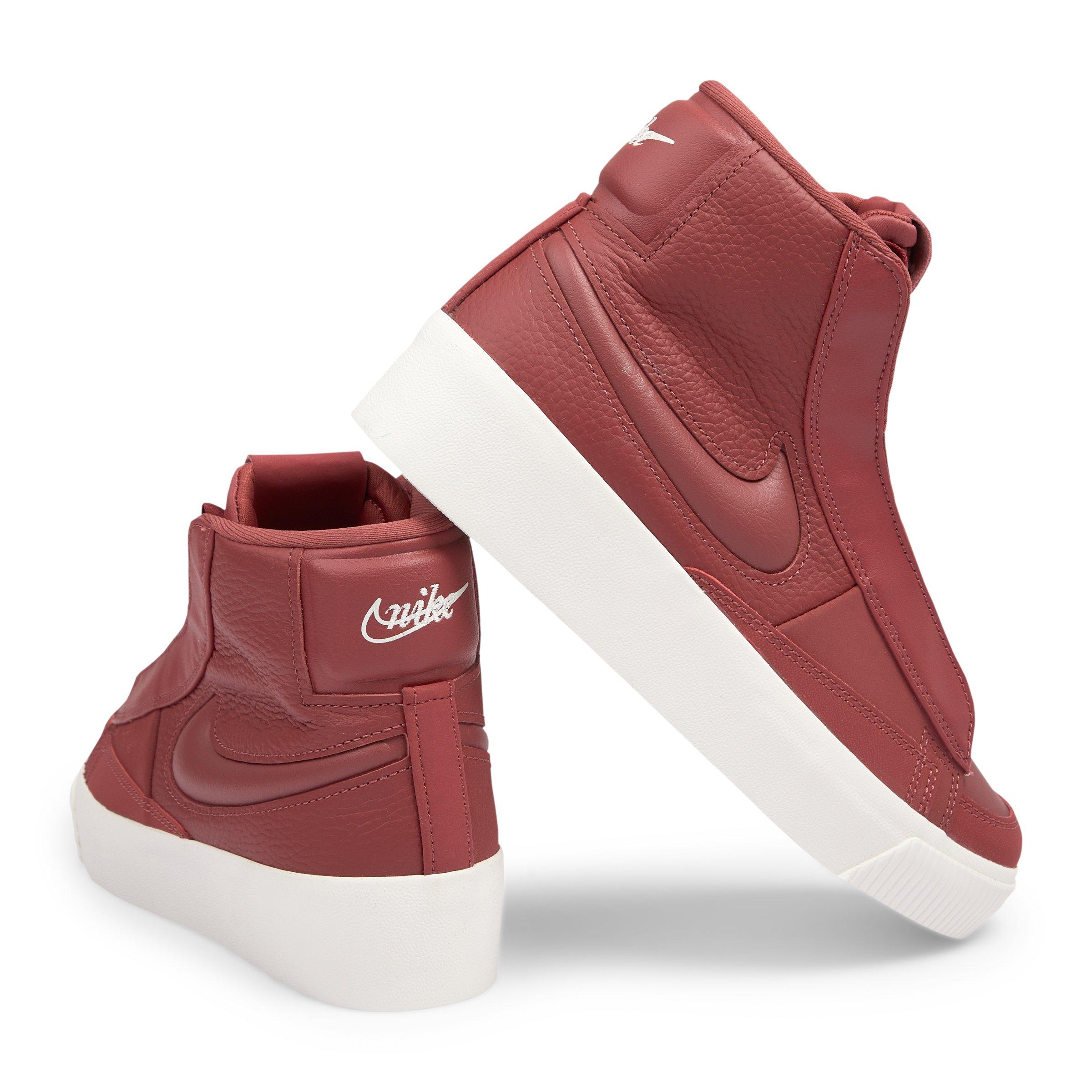 Nike blazer mid premium red clearance crush