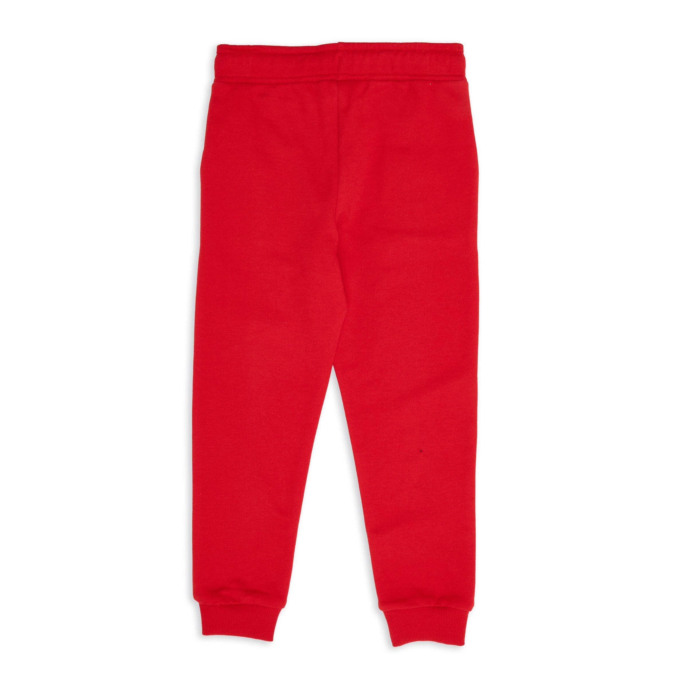 Kid Boy Red Jogger Pants