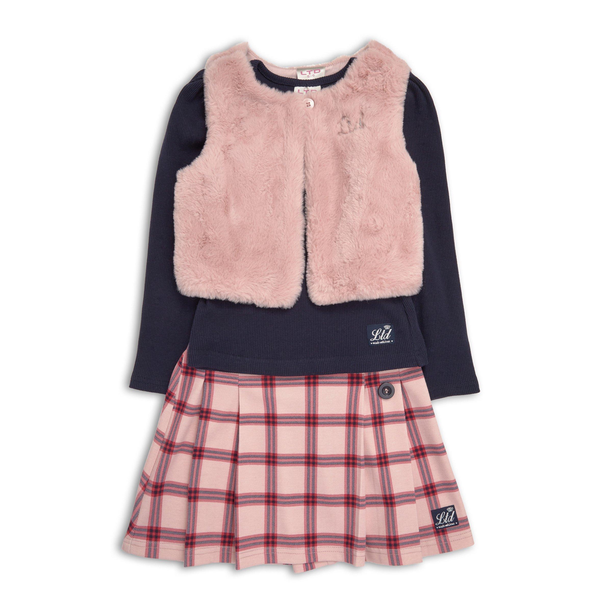 Kid Girls Top Skirt Set 3144207 LTD Kids