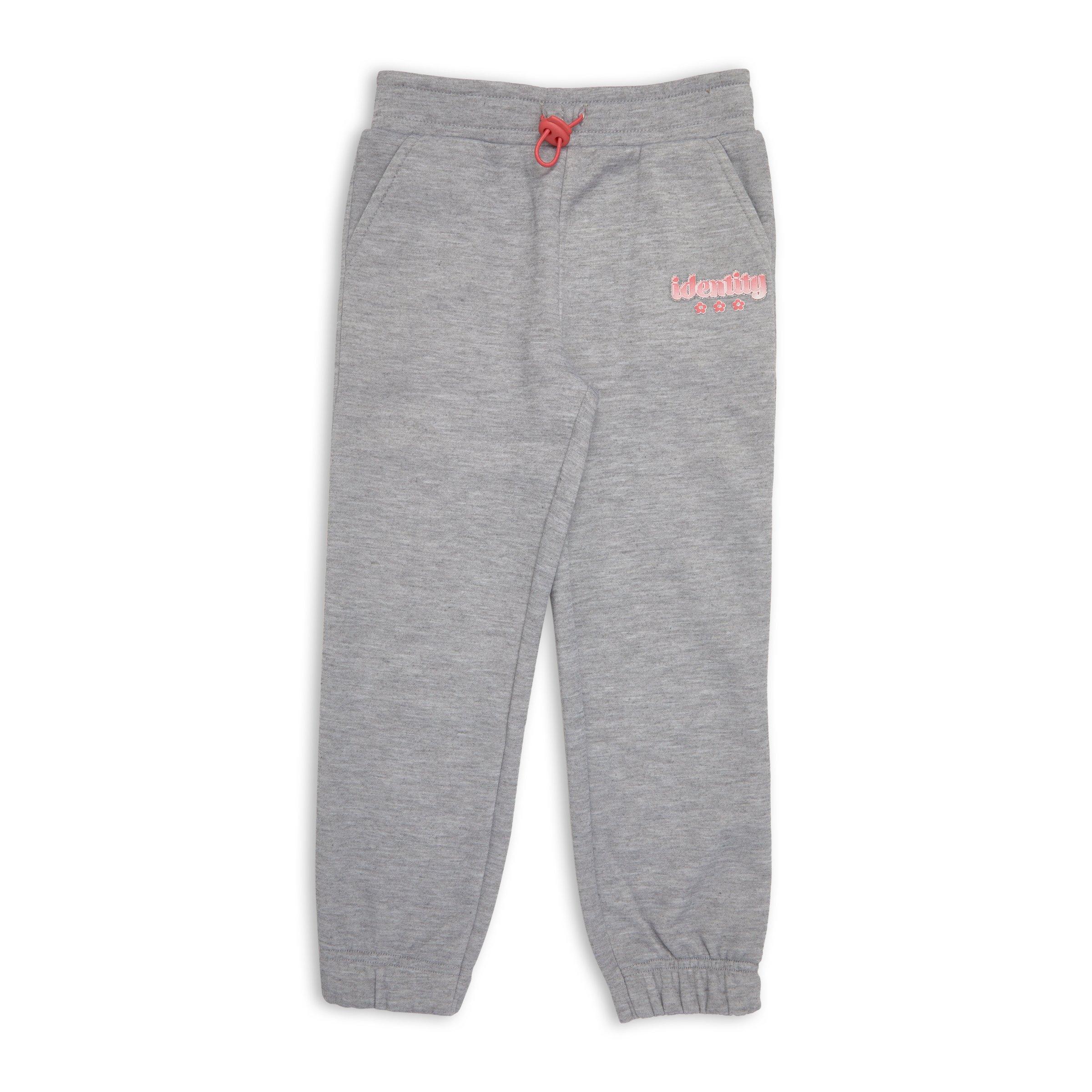 Kid Girl Grey Cuffed Jogger 3145301 Identity