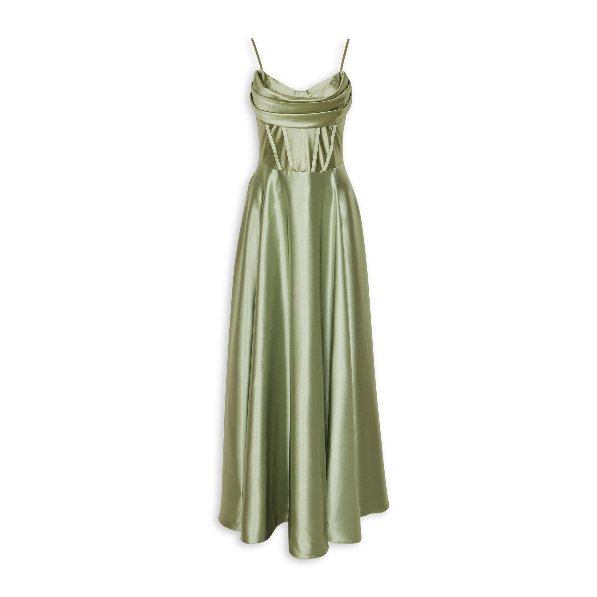 sage green dresses south africa Fit and Flare Dress (3145474) pure-linen-sale