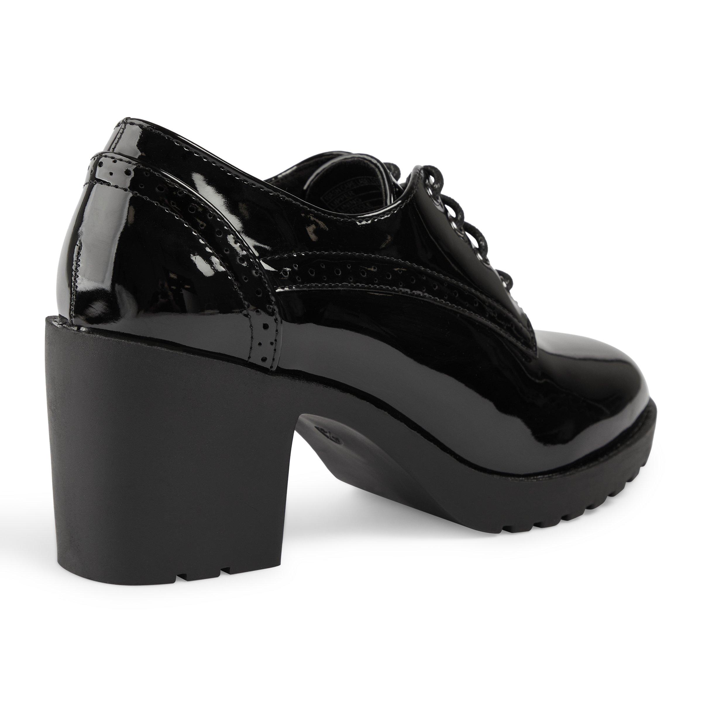 Black oxford heels online