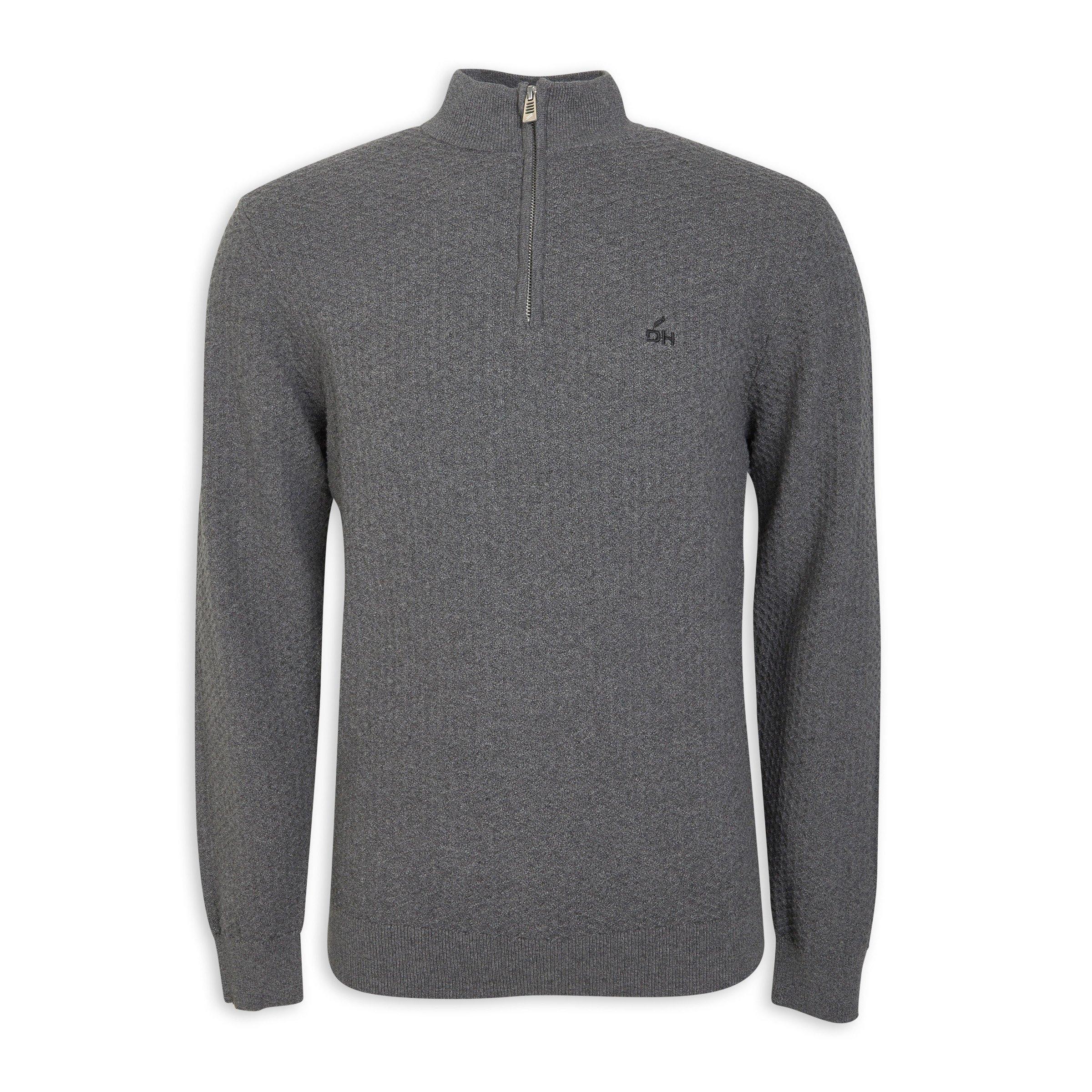 Grey Quarter-zip Jersey (3145949) | Daniel Hechter