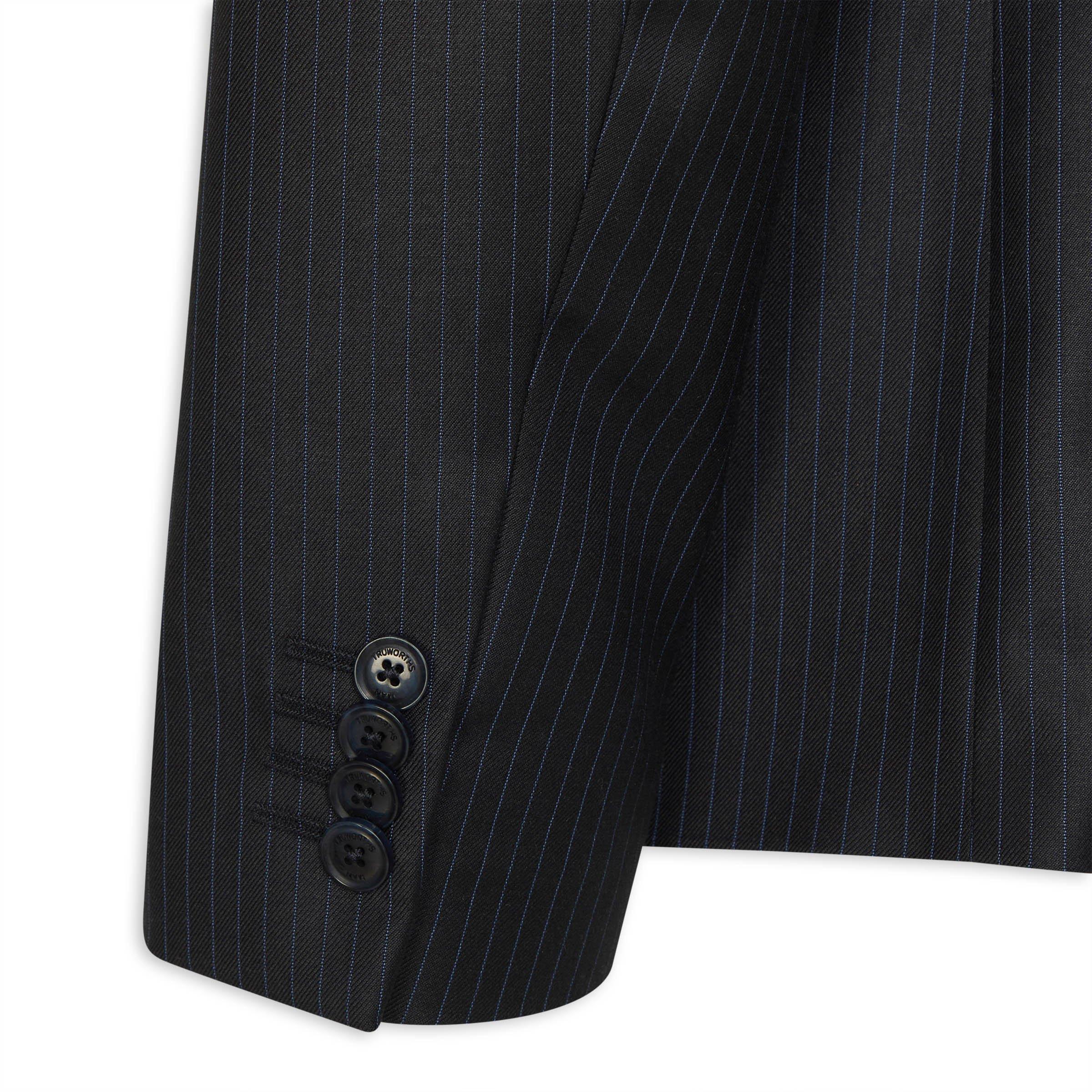 Navy Pinstriped Blazer 3146024 Truworths Man