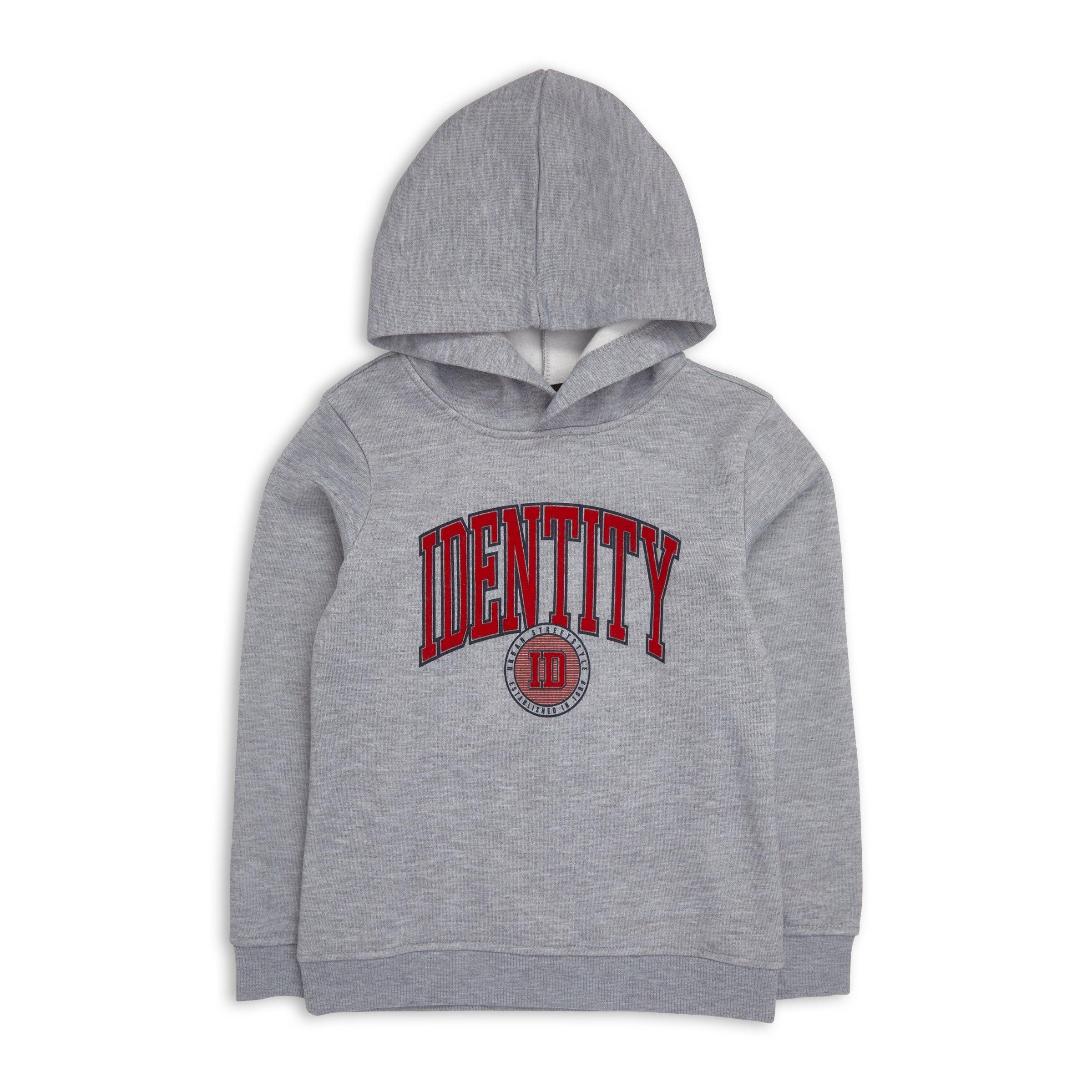 Kid Boy Grey Hoodie