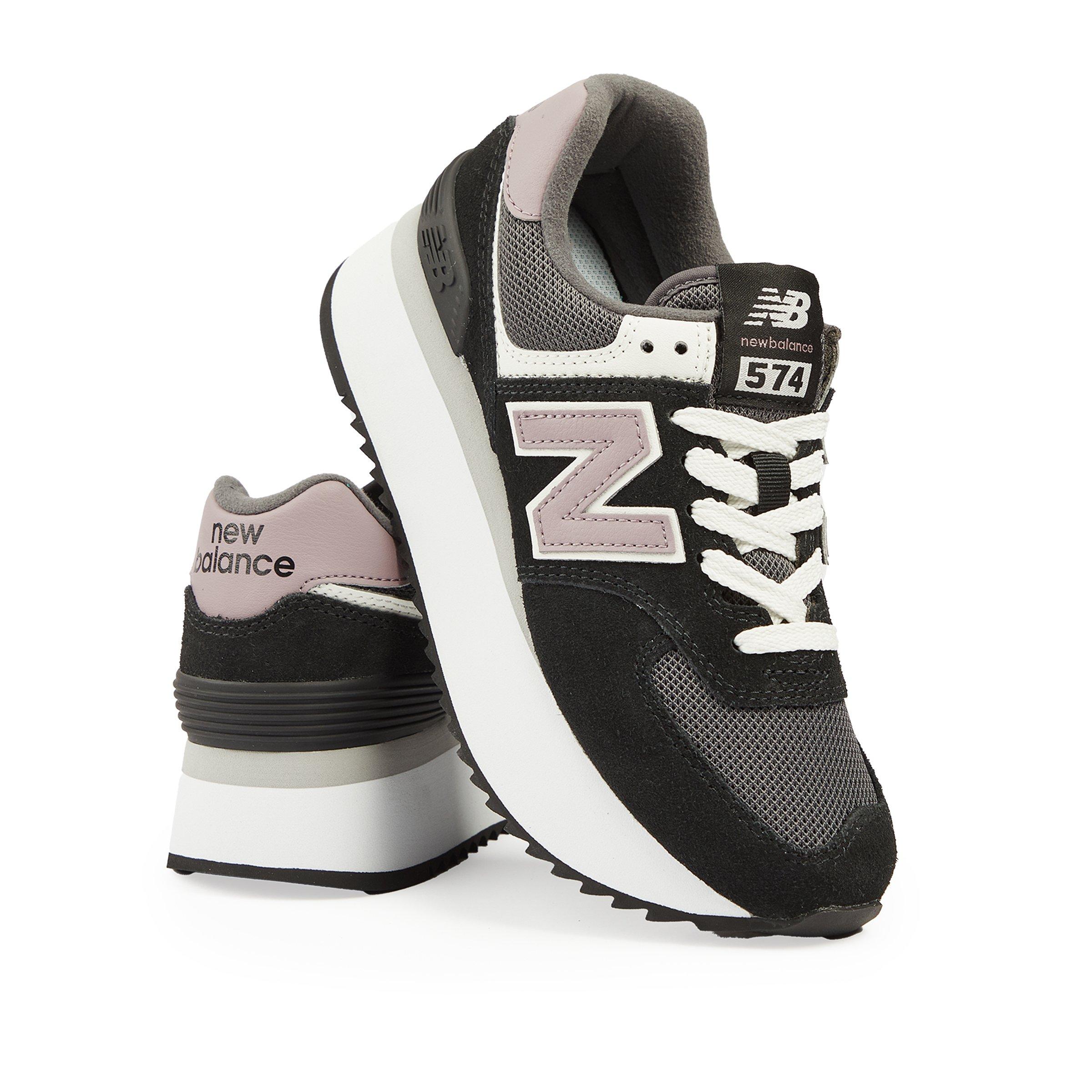 【New Balance】 WL574ZAK New Balance 574+- Black Pink / WL574ZAK / Womens Shoes