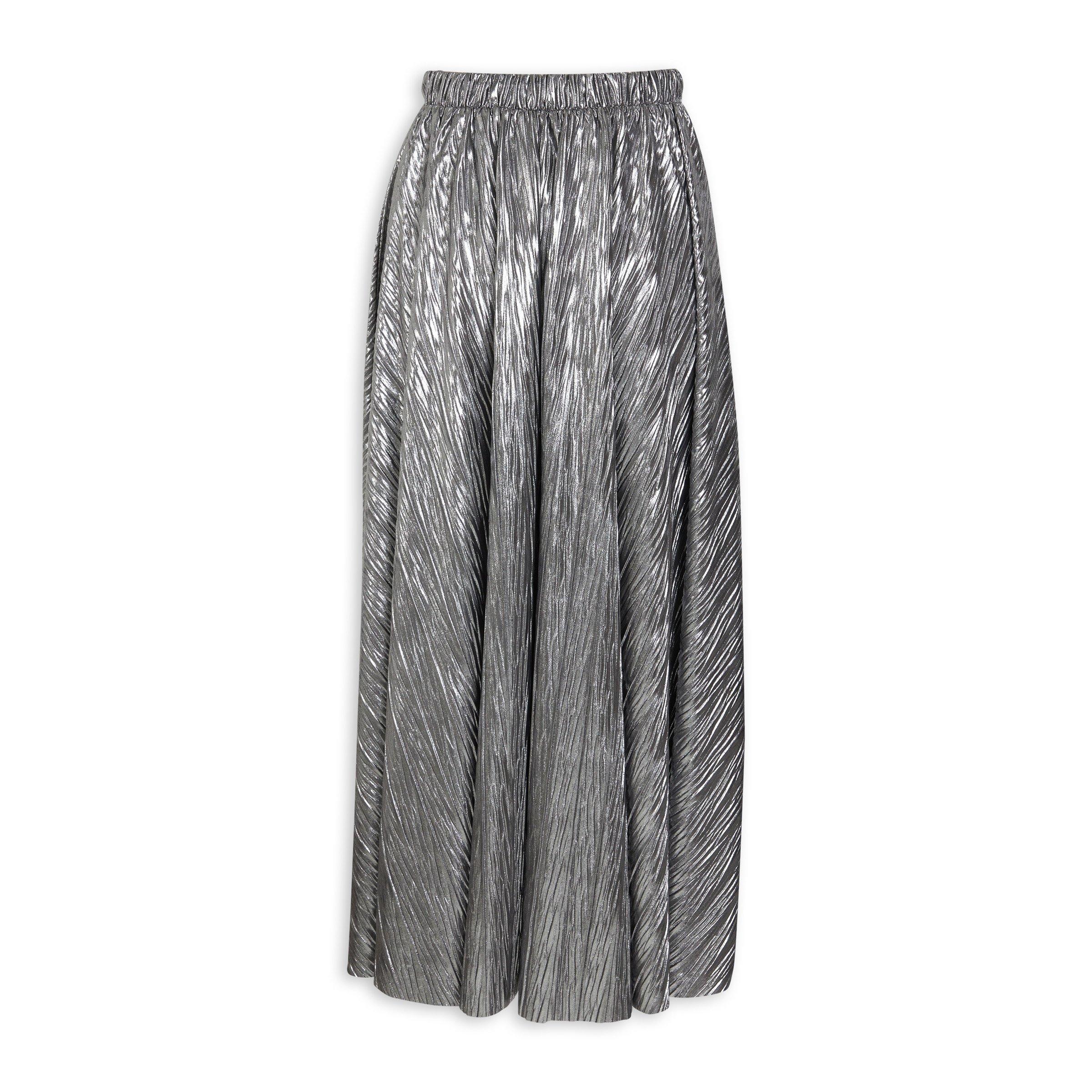 Metallic Pleated Skirt 3147004 Ginger Mary