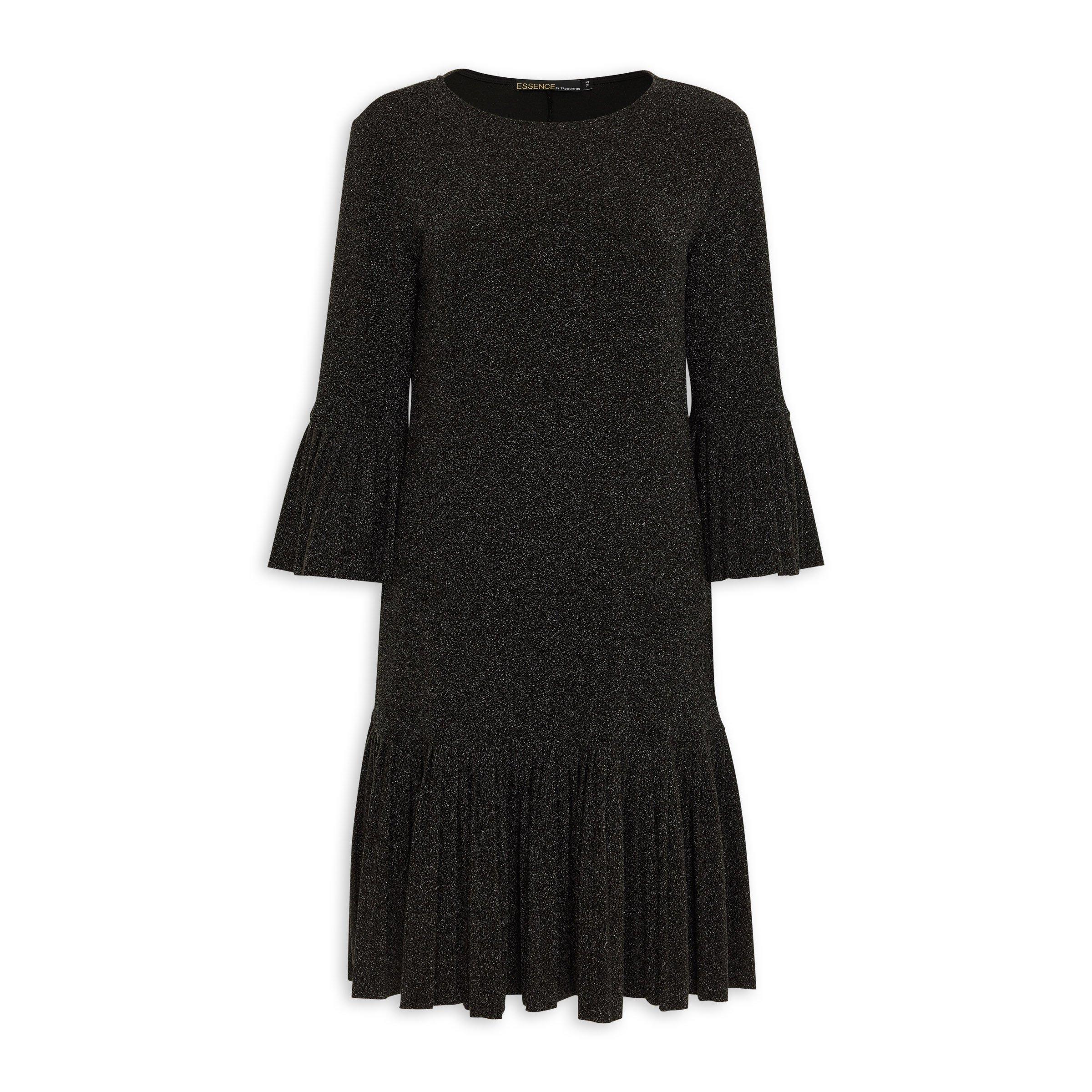 Womens black babydoll dress discount