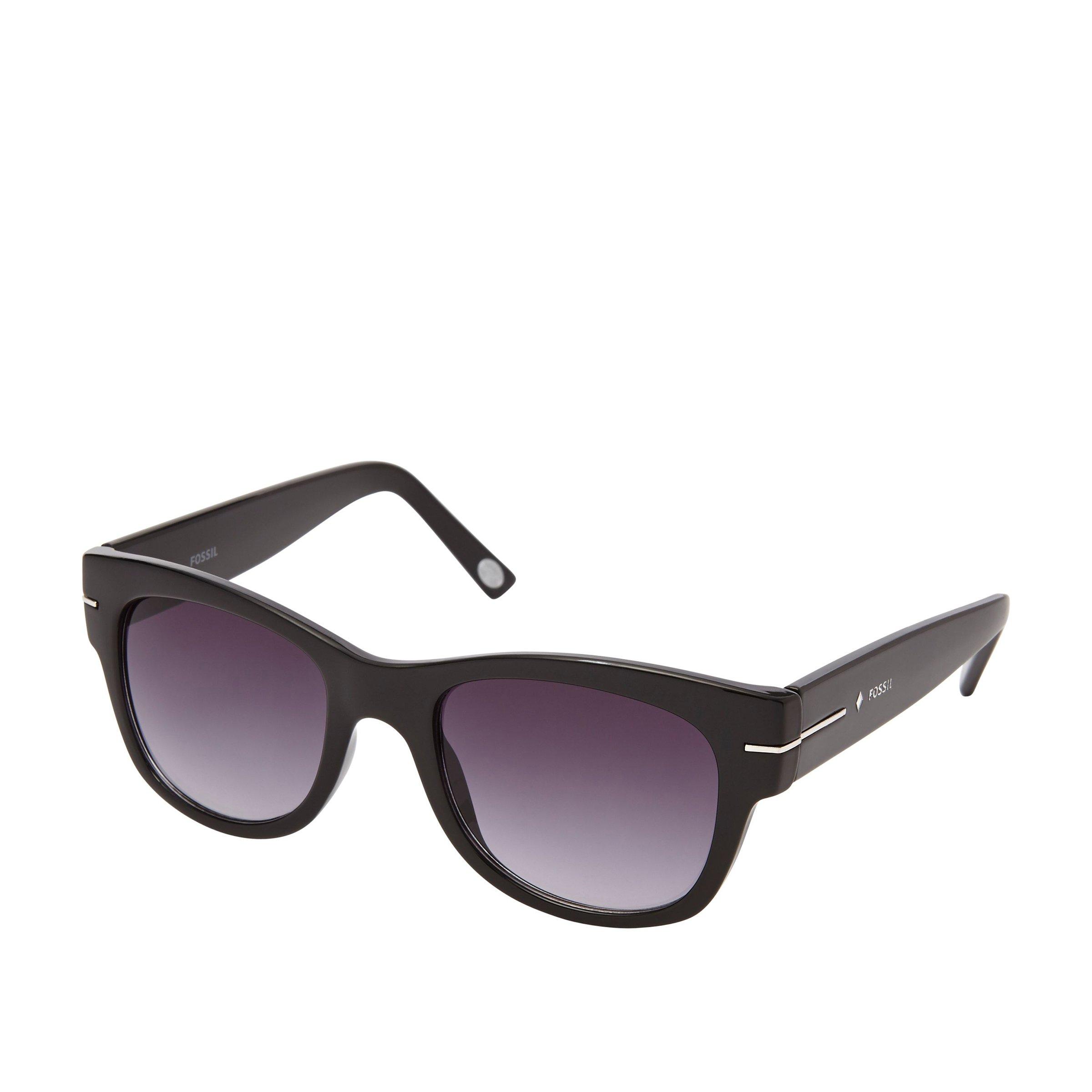 Black hotsell rounded sunglasses