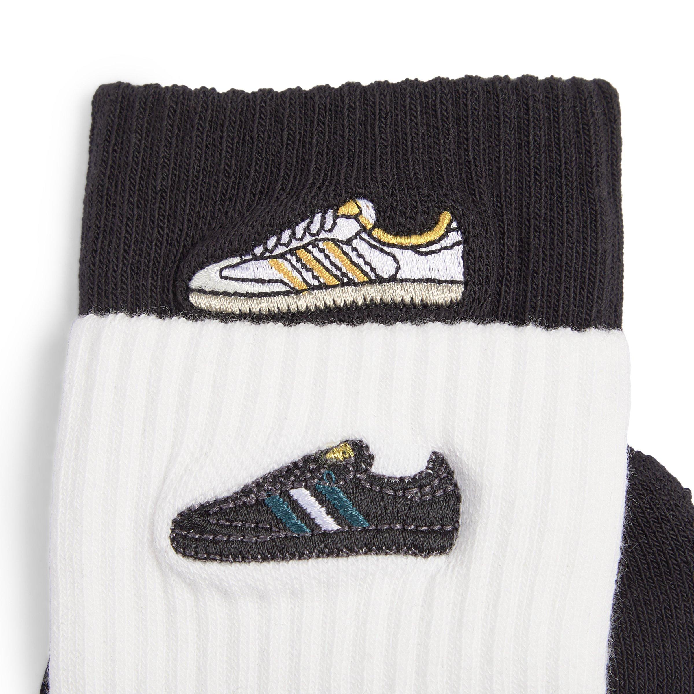Black Samba Mid Ankle Socks (3148025) | Adidas
