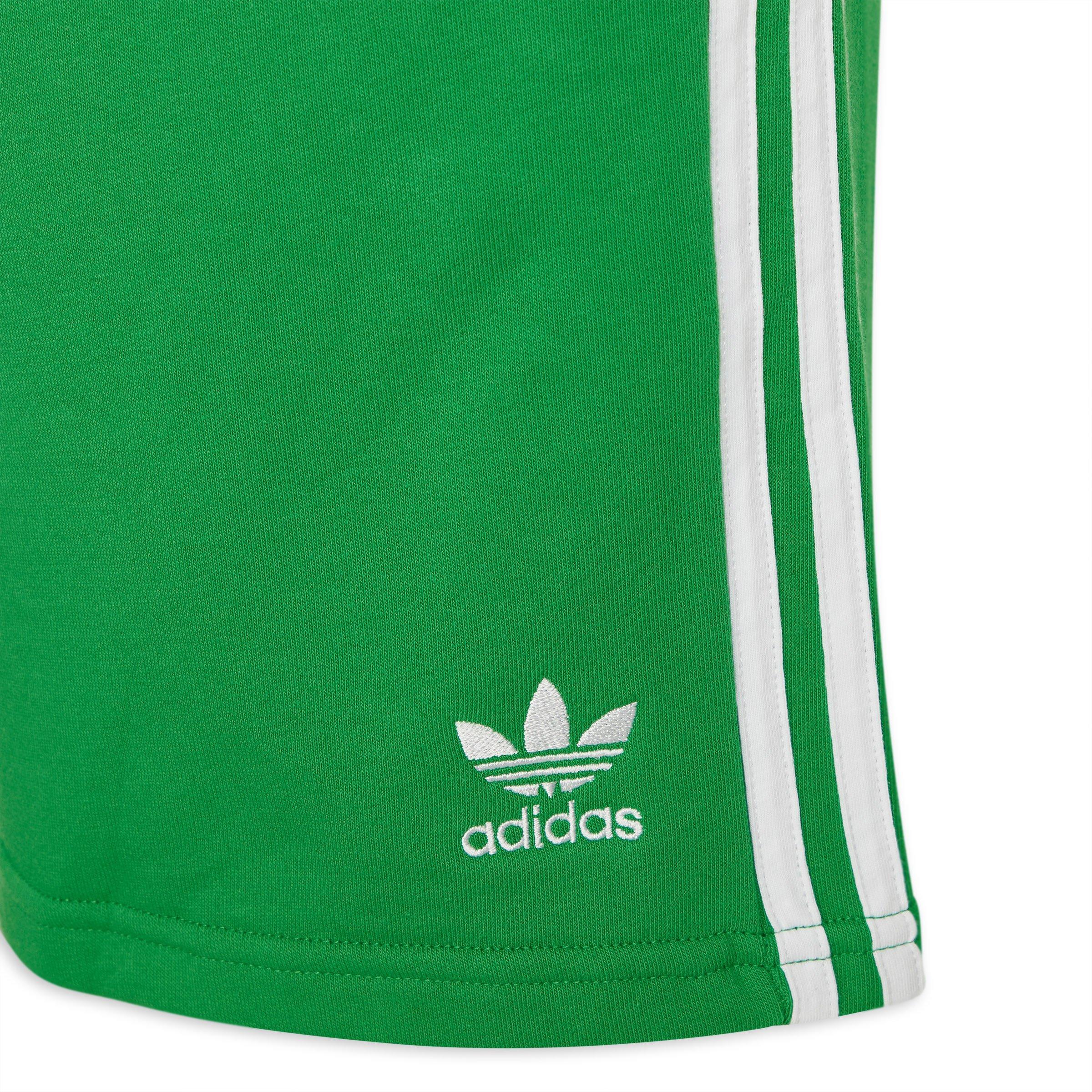 3 stripe shorts green hotsell