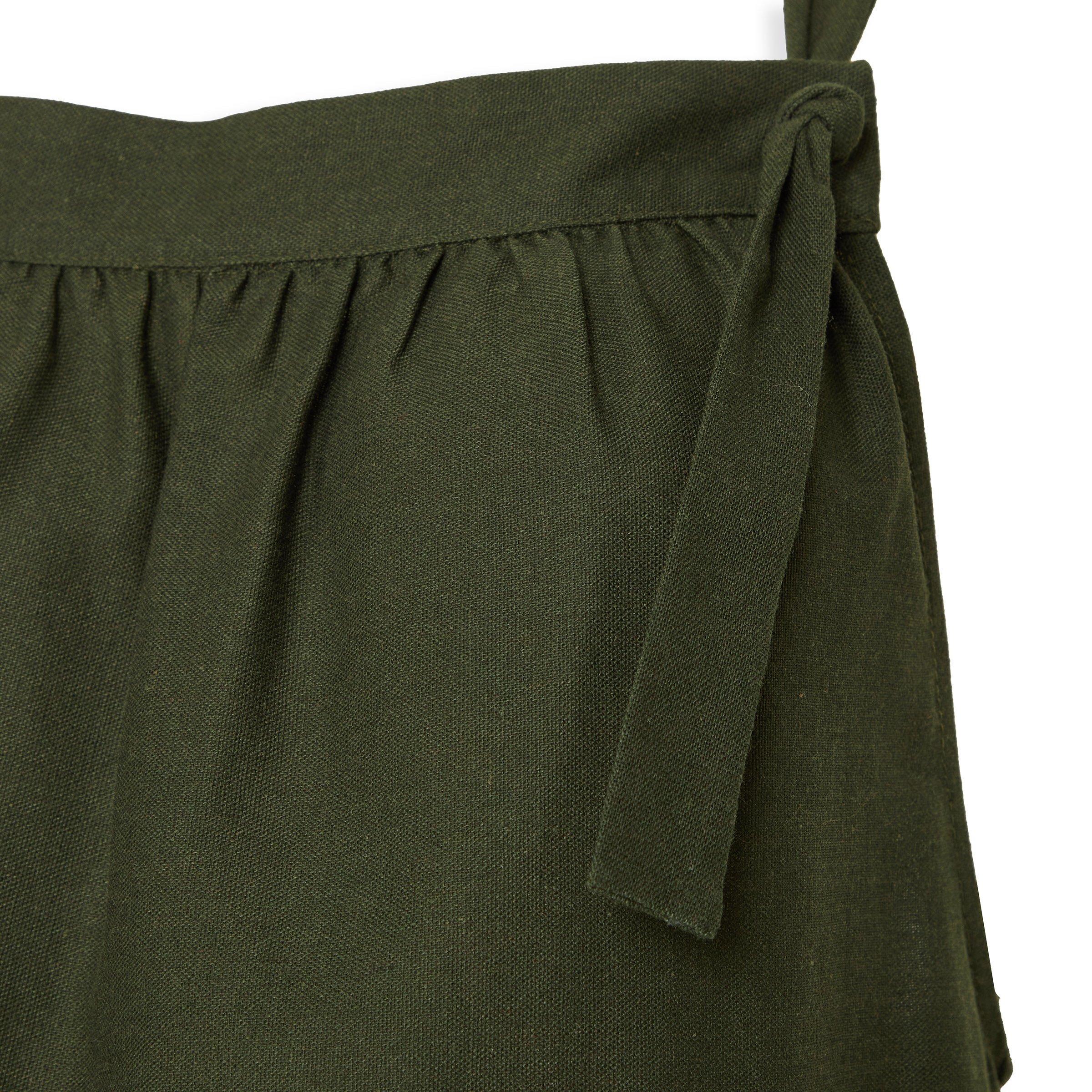 Khaki Green Pinafore Dress (3148509) | Identity