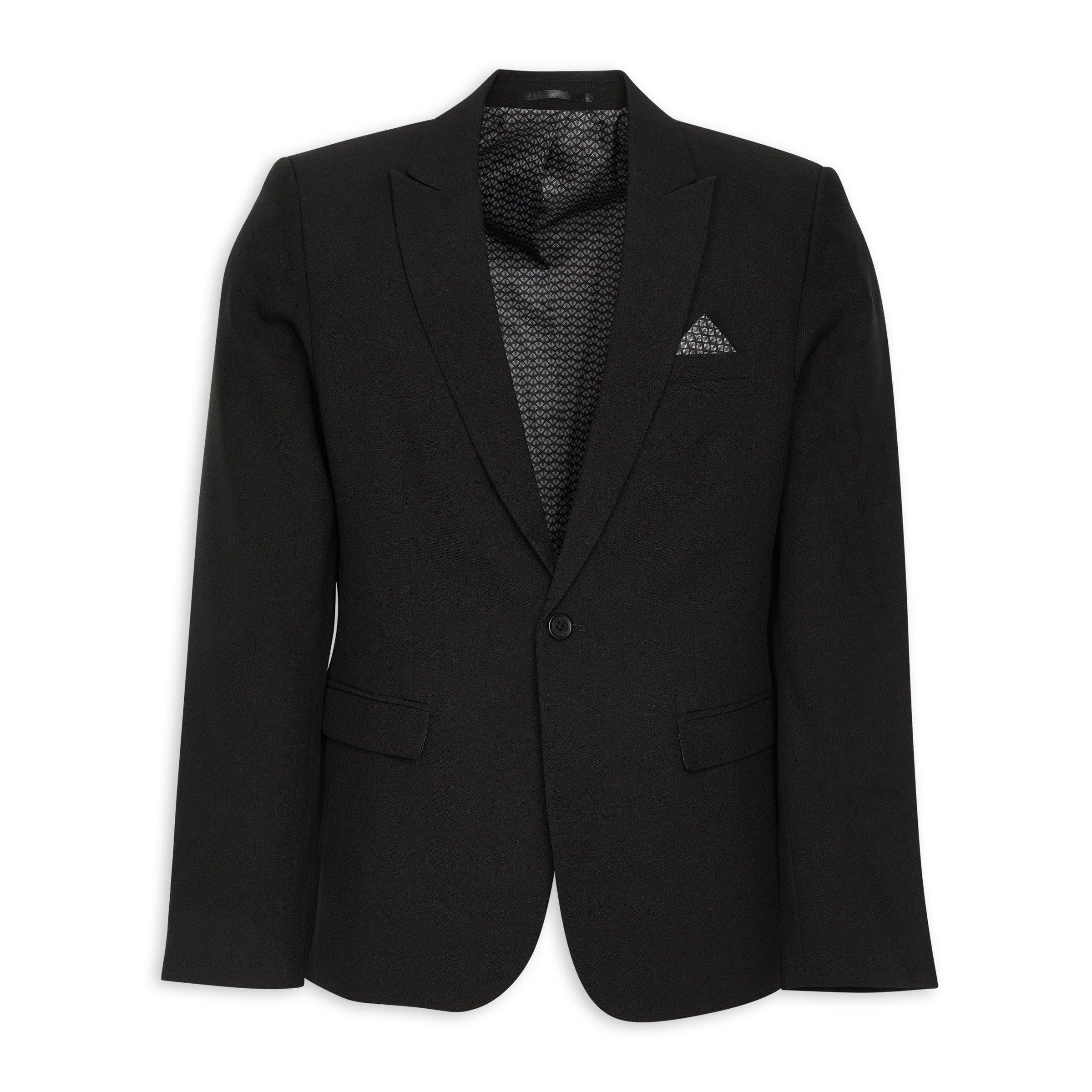 Black Blazer 3149152 Truworths Man